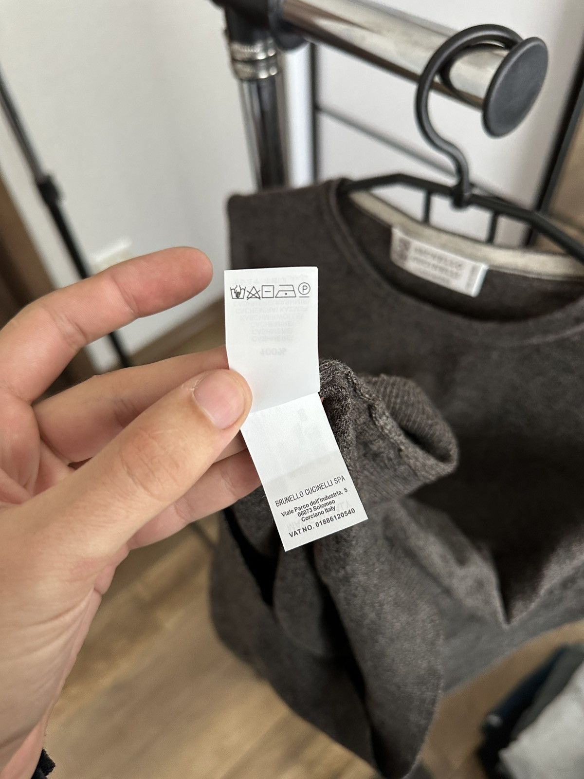 Brunello Cucinelli Brunello Cucinelli Cashmere Sweatshirt Crewneck Size US M / EU 48-50 / 2 - 11 Thumbnail