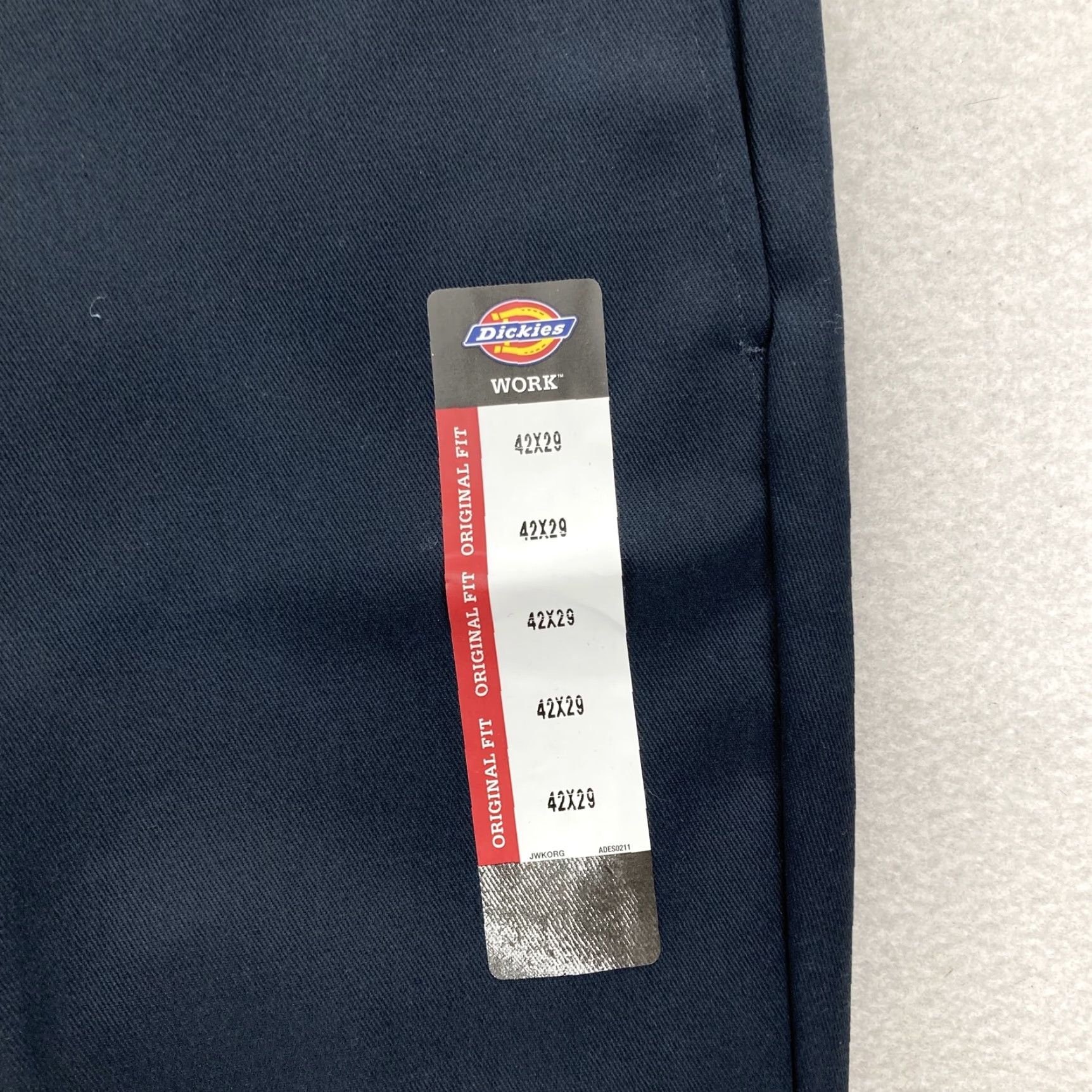 Dickies Dickies 874 Work Pants Mens 42x29 Navy Blue Original Fit Durable Workwear New Size US 42 / EU 58 - 3 Thumbnail