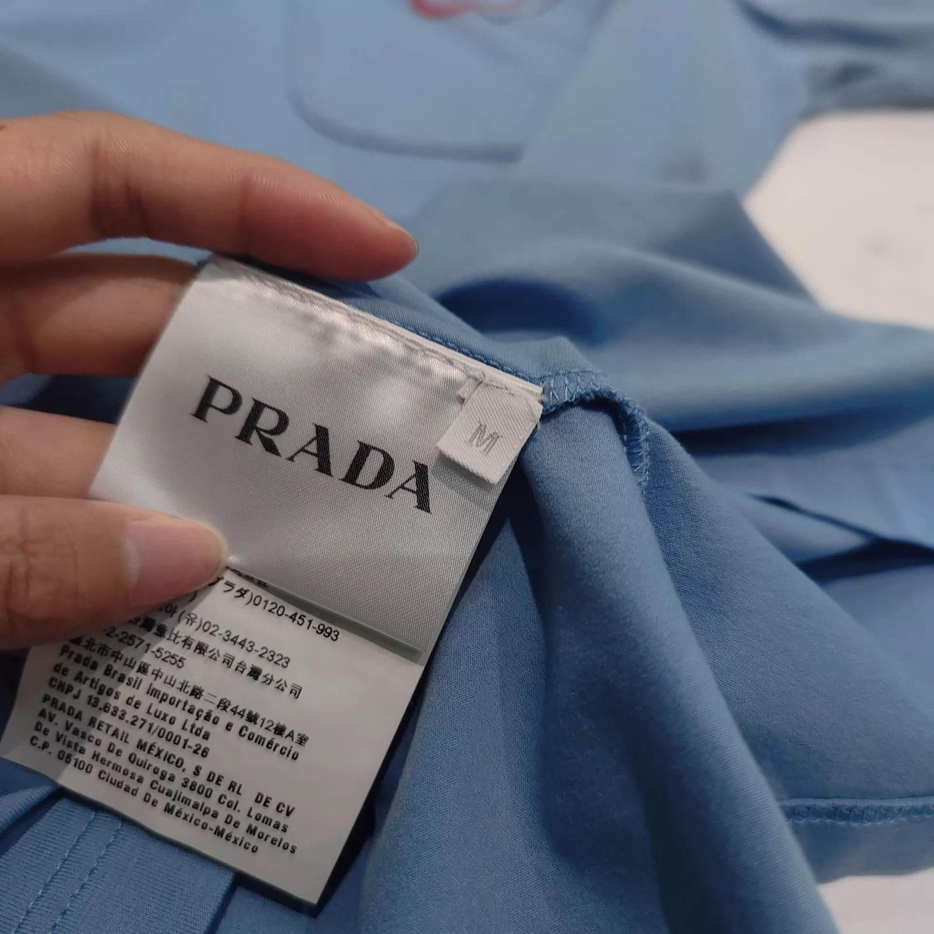 Prada Prada Men's Polo Shirt M Size US M / EU 48-50 / 2 - 8 Thumbnail