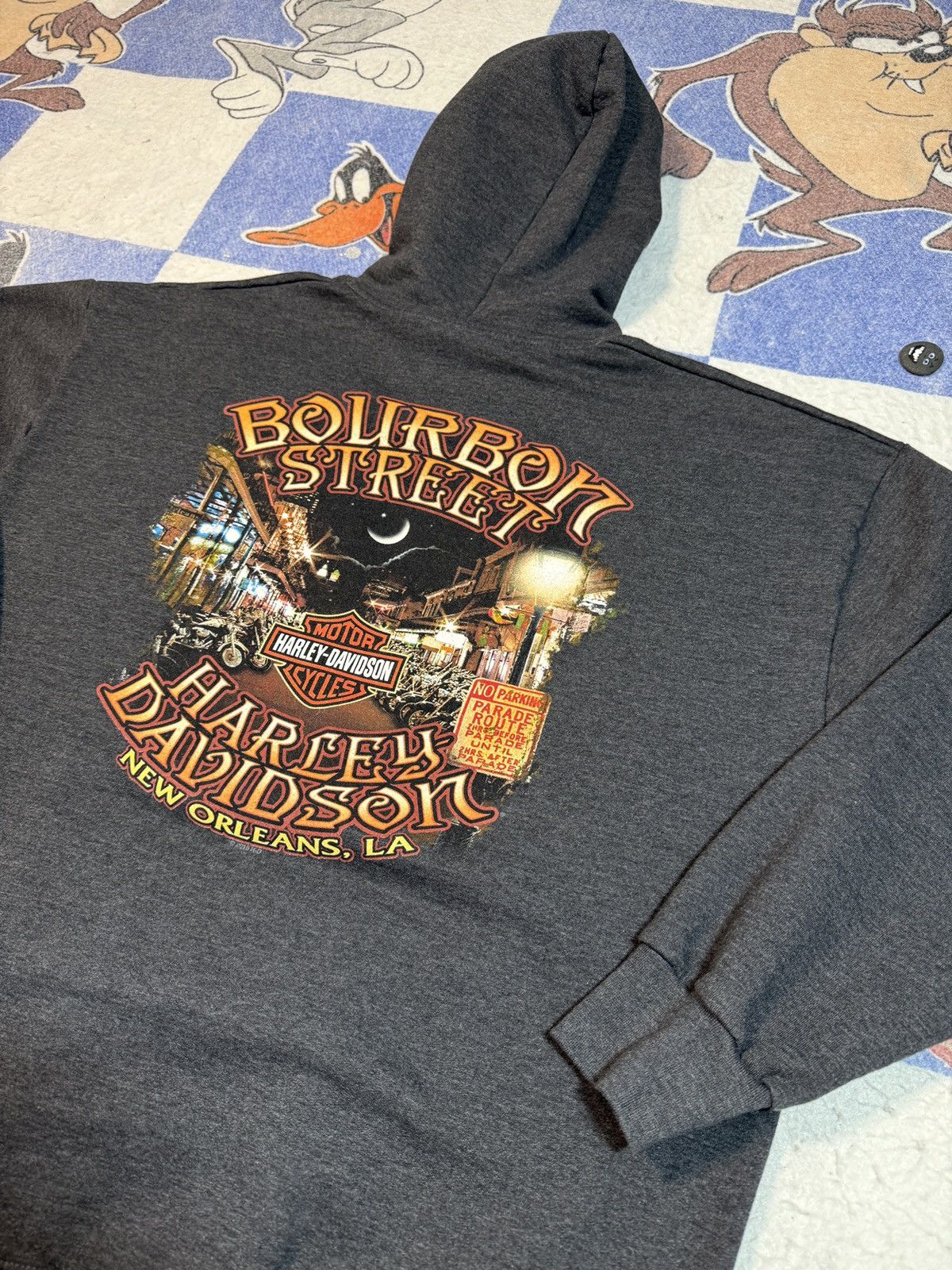 Harley Davidson Bourbon street Harley hoodie Size US XL / EU 56 / 4 - 4 Thumbnail