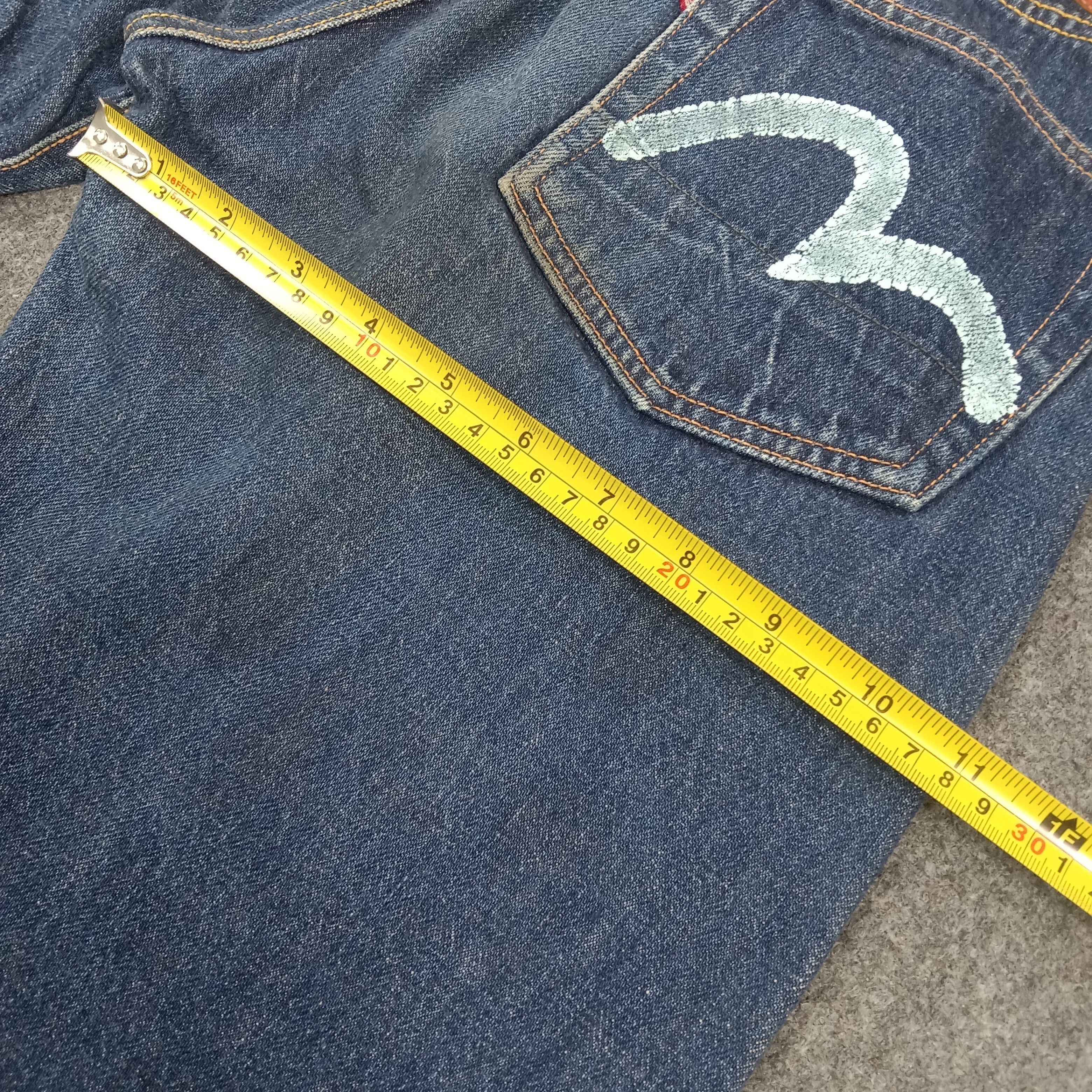 Evisu Evisu Jeans Selvedge Custom Daicock Denim C280N24 Size 25" / US 0 / IT 36 - 12 Thumbnail