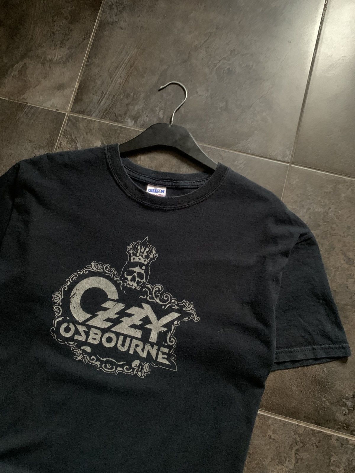Ozzy Osbourne 90s Vintage Ozzy Ozbourn t shirt Size US L / EU 52-54 / 3 - 2 Thumbnail