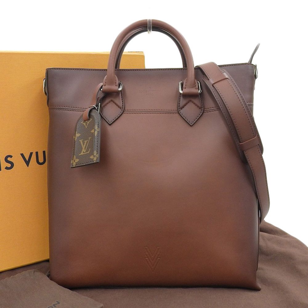 Louis Vuitton Louis Vuitton Louis Vuitton Ombre Cuir Tote Bag M42156 Leather Tote Bag M42156 in Excellent Condition Size ONE SIZE - 1 Thumbnail