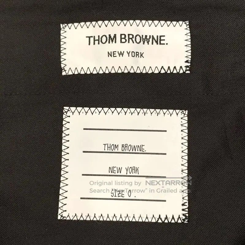 Other Thom Browne Black Wool Casual Pants for Men . Size US 26 / EU 42 - 5 Thumbnail