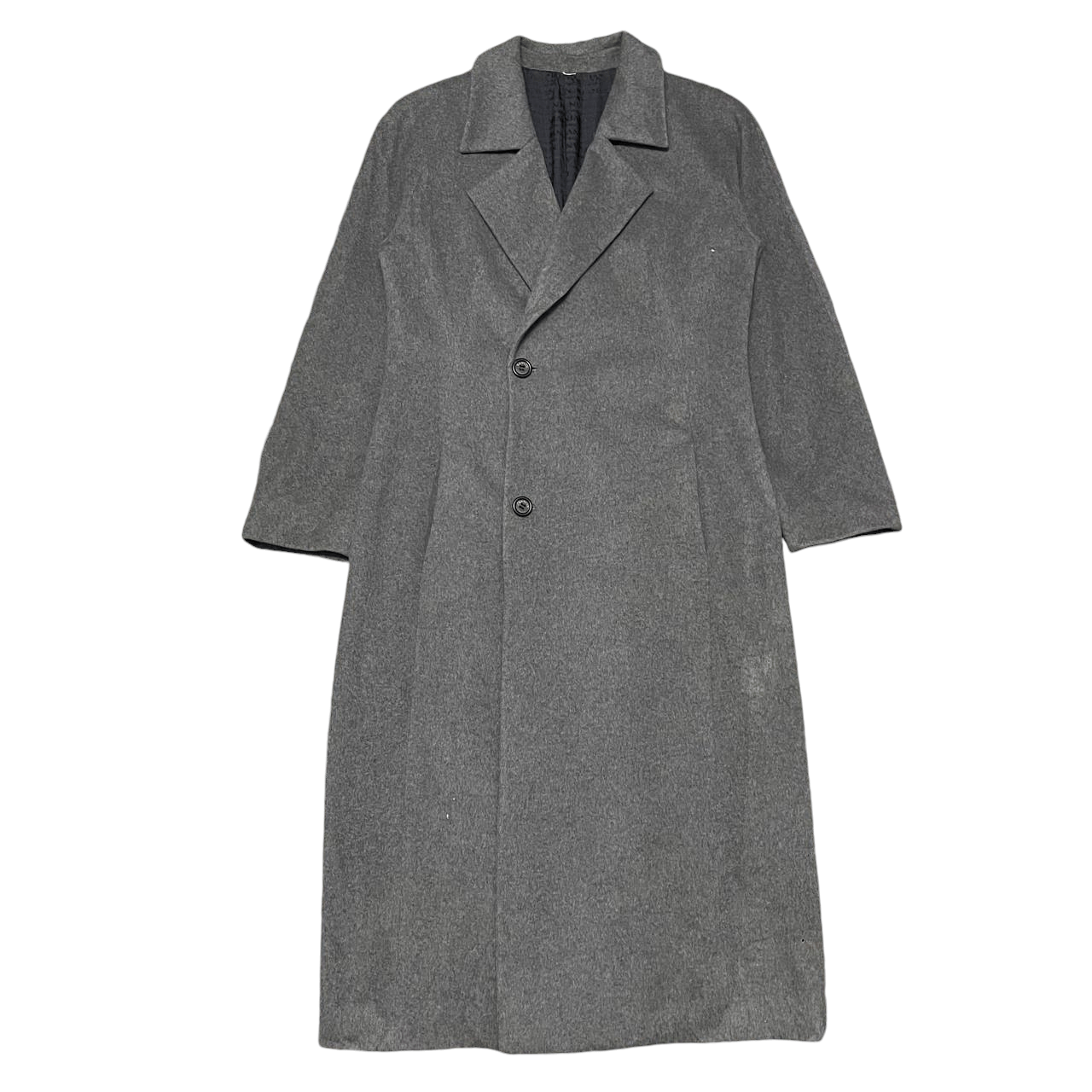 Lanvin Vintage Lanvin La Collection Cashmere Long Coat Monogram Size US M / EU 48-50 / 2 - 2 Thumbnail