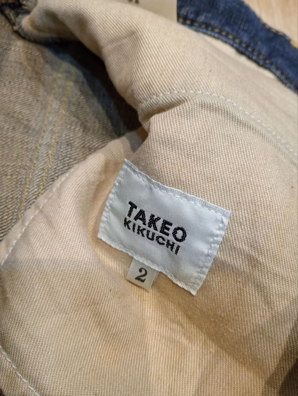 Takeo Kikuchi TAKEO KIKUCHI JAPAN WIDE LEG BLUE DENIM JEANS - SIZE 2 Size US 32 / EU 48 - 9 Thumbnail