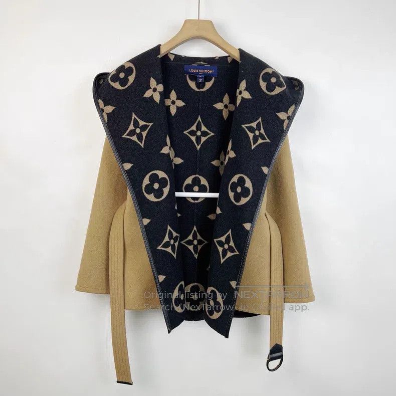 Louis Vuitton Louis Vuitton Brown presbyopic Logo print lined with lace- Size XS / US 0-2 / IT 36-38 - 3 Thumbnail