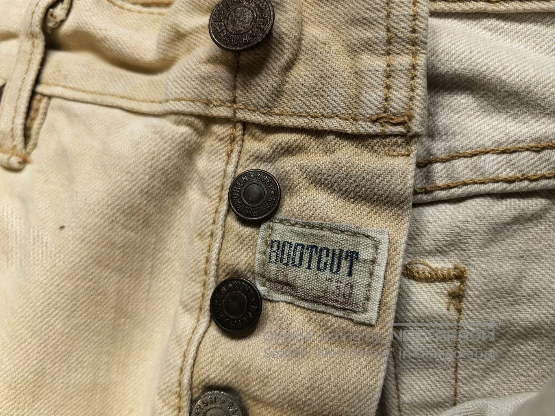 RRL Ralph Lauren POLO Ralph Lauren RRL Western Bootcut Pants. Size US 30 / EU 46 - 6 Thumbnail
