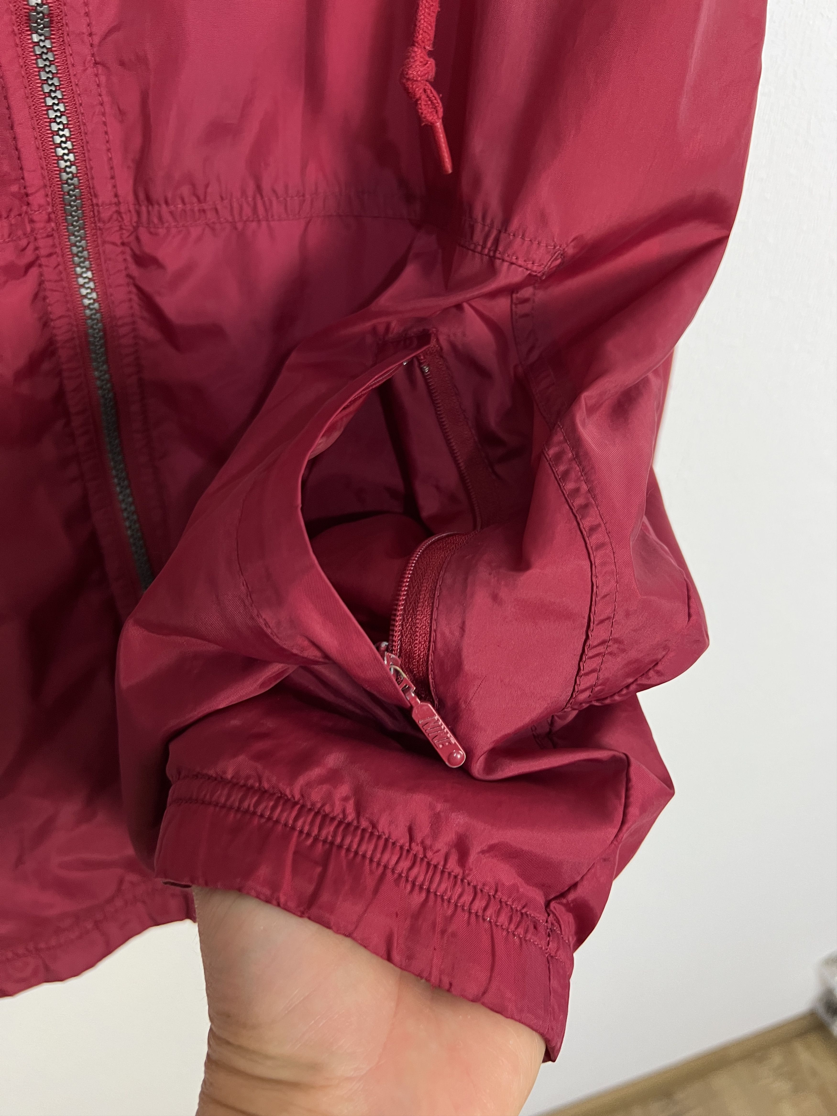 Nike Vintage 90's Nike Jacket Hooded Track Top Swoosh Zip Size US M / EU 48-50 / 2 - 8 Thumbnail