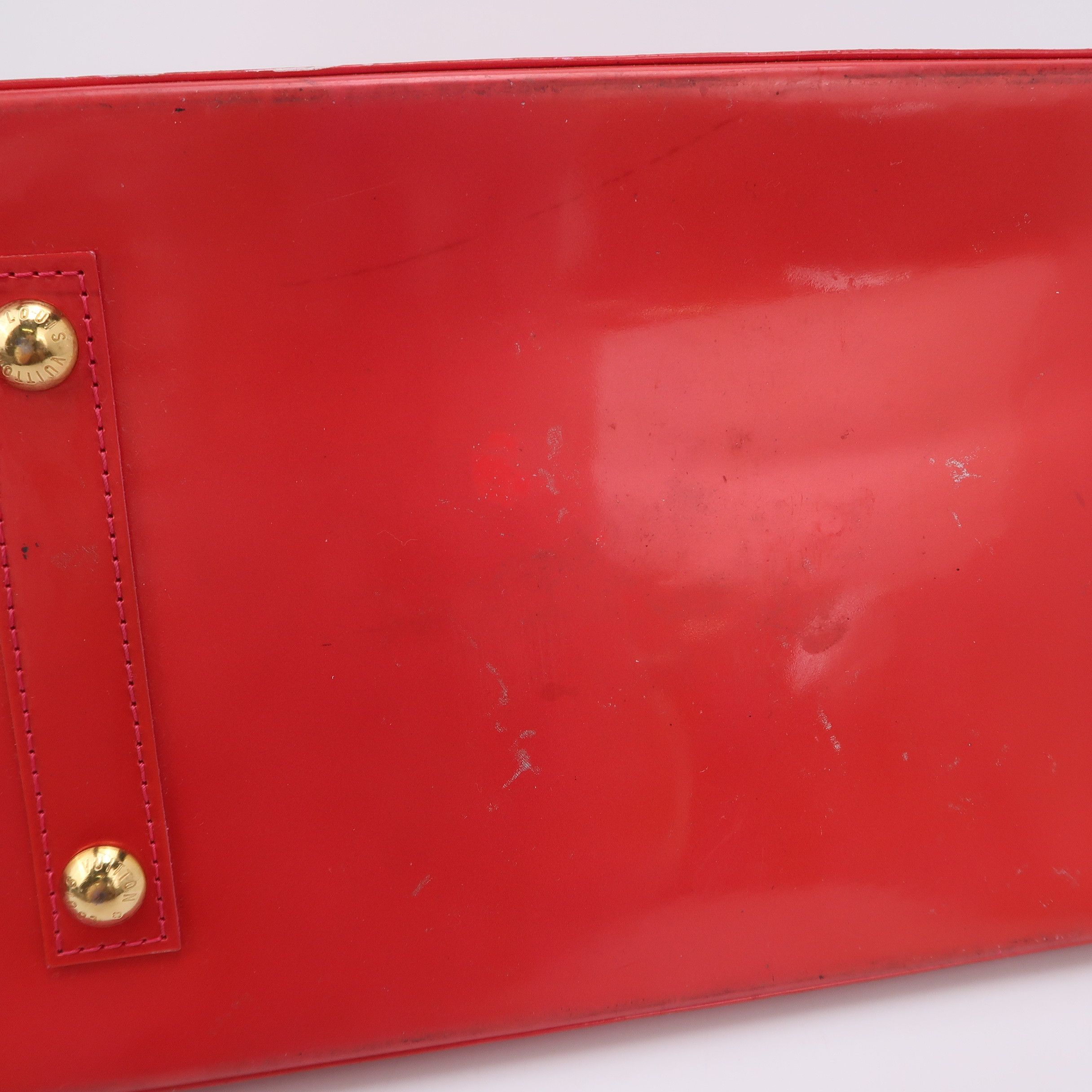 Louis Vuitton Louis Vuitton (LV) Alma Large Patent Leather Embossed Shell Size ONE SIZE - 1 Thumbnail