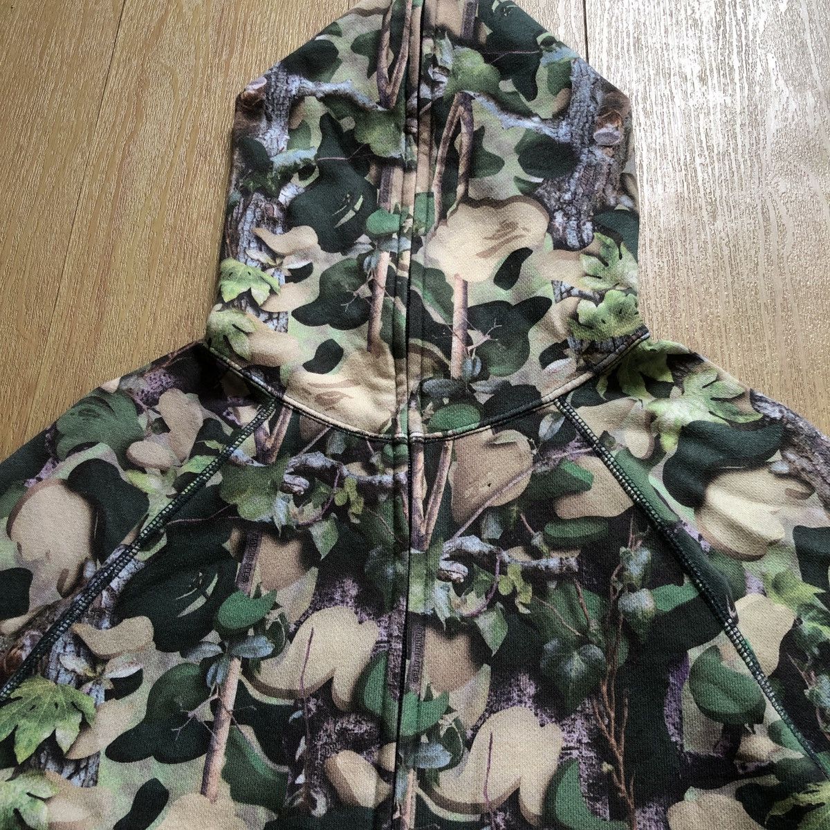 Bape Village Camo Full Zip Hoodie Size XS / US 0-2 / IT 36-38 - 3 Thumbnail