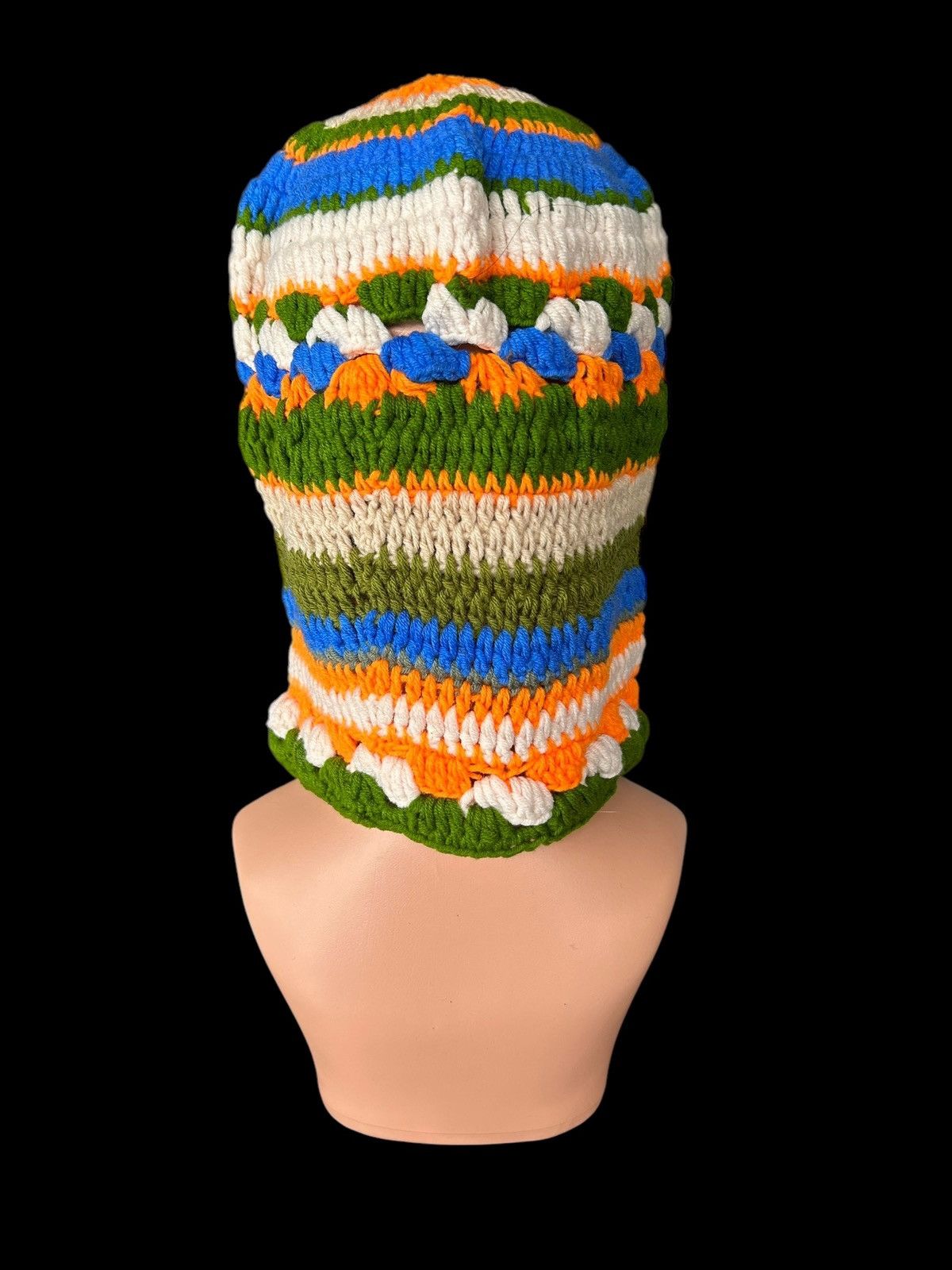 Kapital Balaclava Masked Crochet Knitted Handmade Rare Size ONE SIZE - 3 Thumbnail
