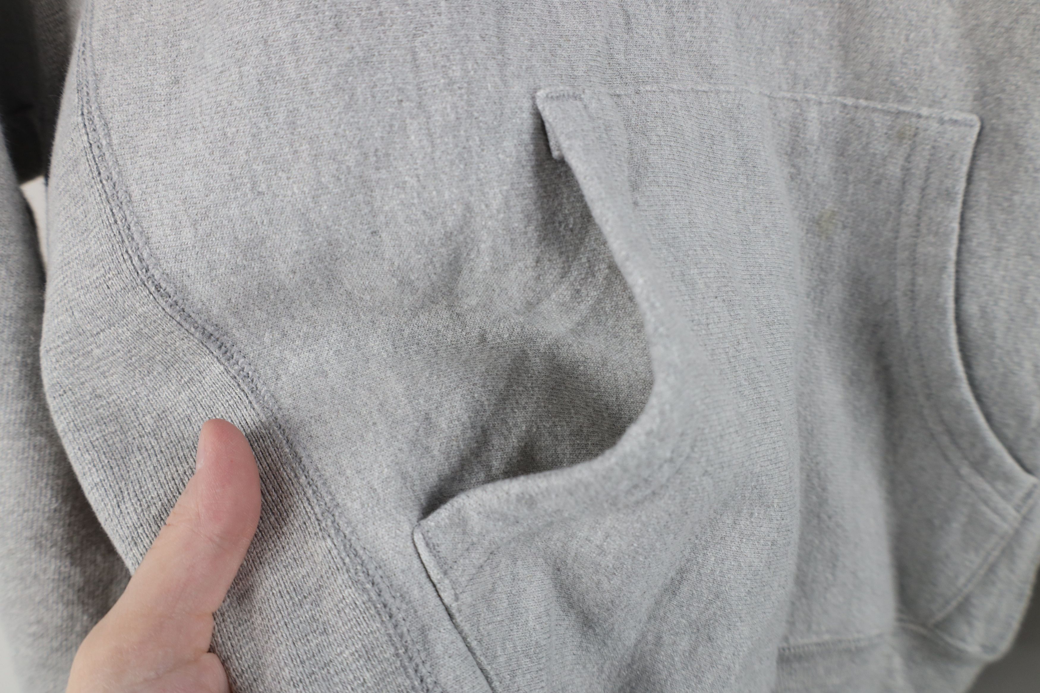 Champion Y2K Champion Reverse Weave Hoodie Sweatshirt Heather Gray Size XS / US 0-2 / IT 36-38 - 8 Thumbnail
