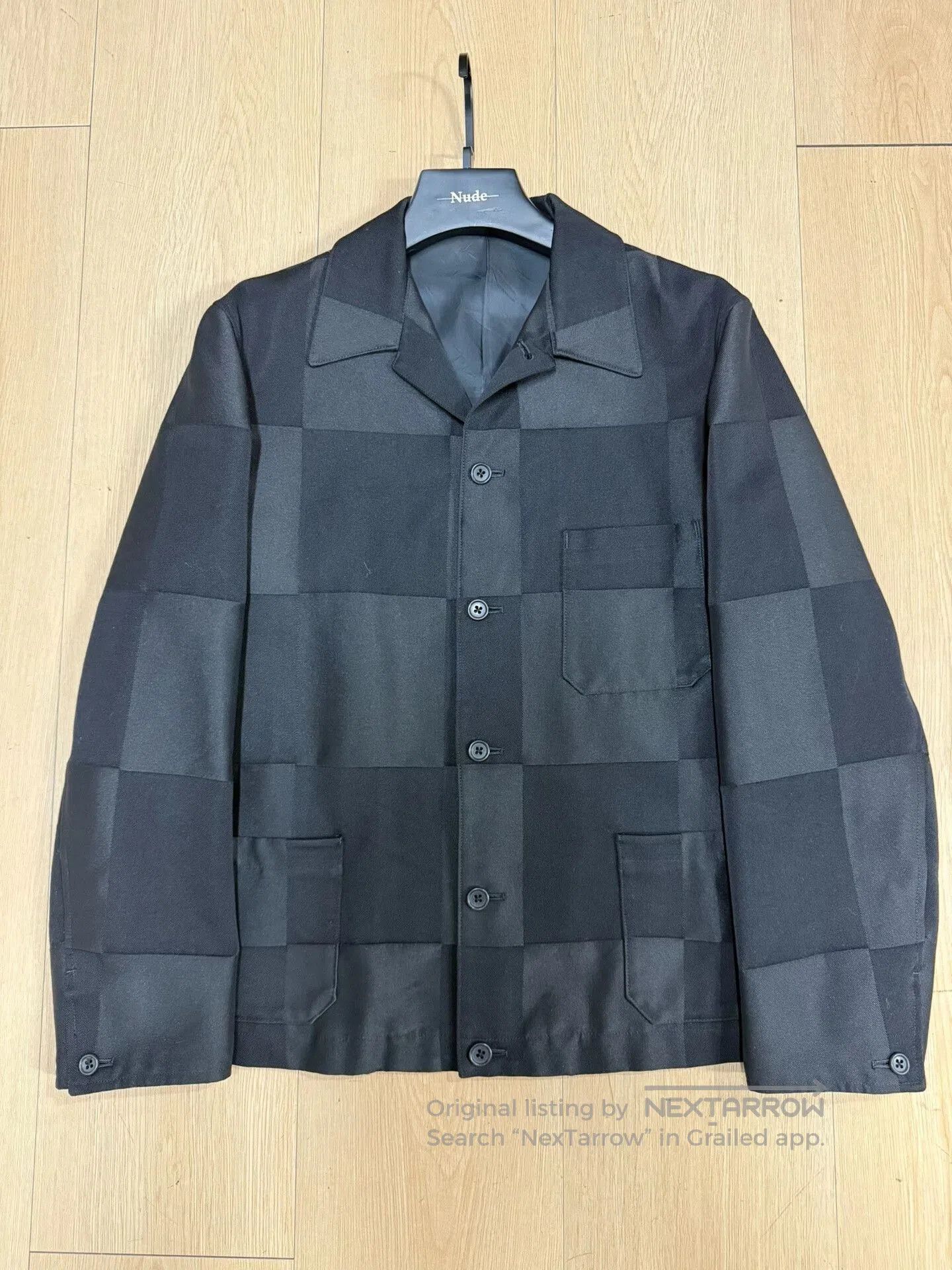 Yohji Yamamoto Yohji Yamamoto Men’s Patchwork Blazer. Size US L / EU 52-54 / 3 - 1 Thumbnail