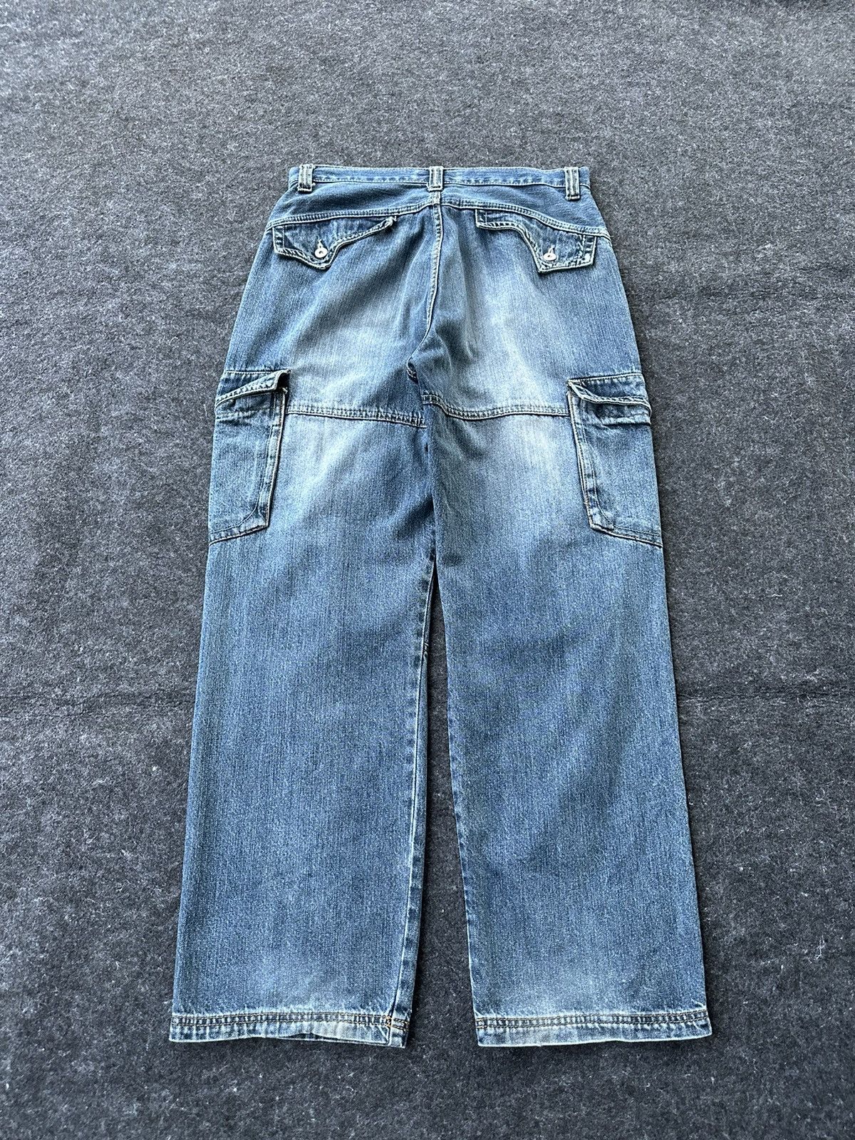 JNCO Piko Hawaiian Longboard Baggy Vintage Denim D418 Size US 30 / EU 46 - 6 Thumbnail