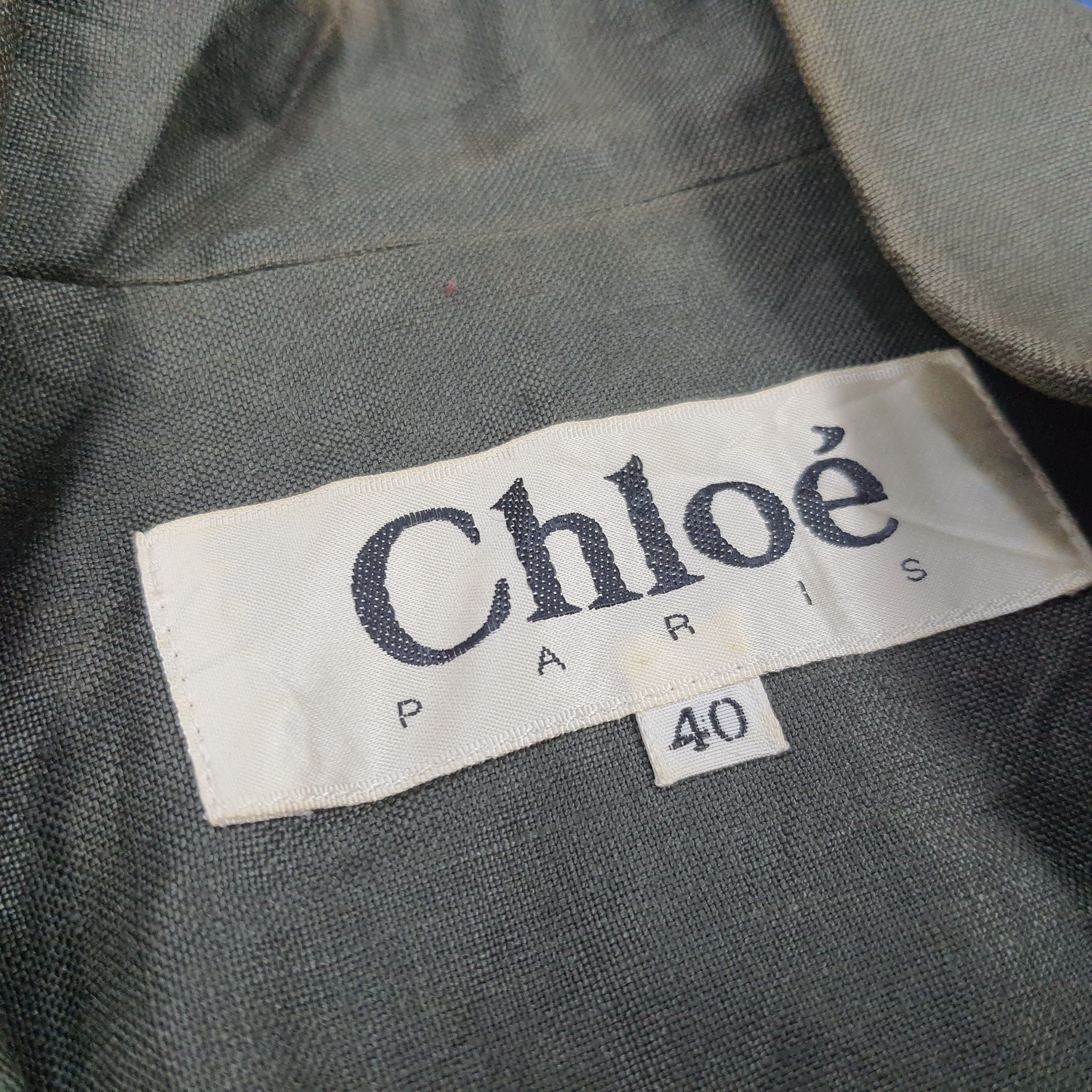 Designer × Vintage Vintage Chloe Paris Designer Formal Blazers Size US XS / EU 42 / 0 - 4 Thumbnail