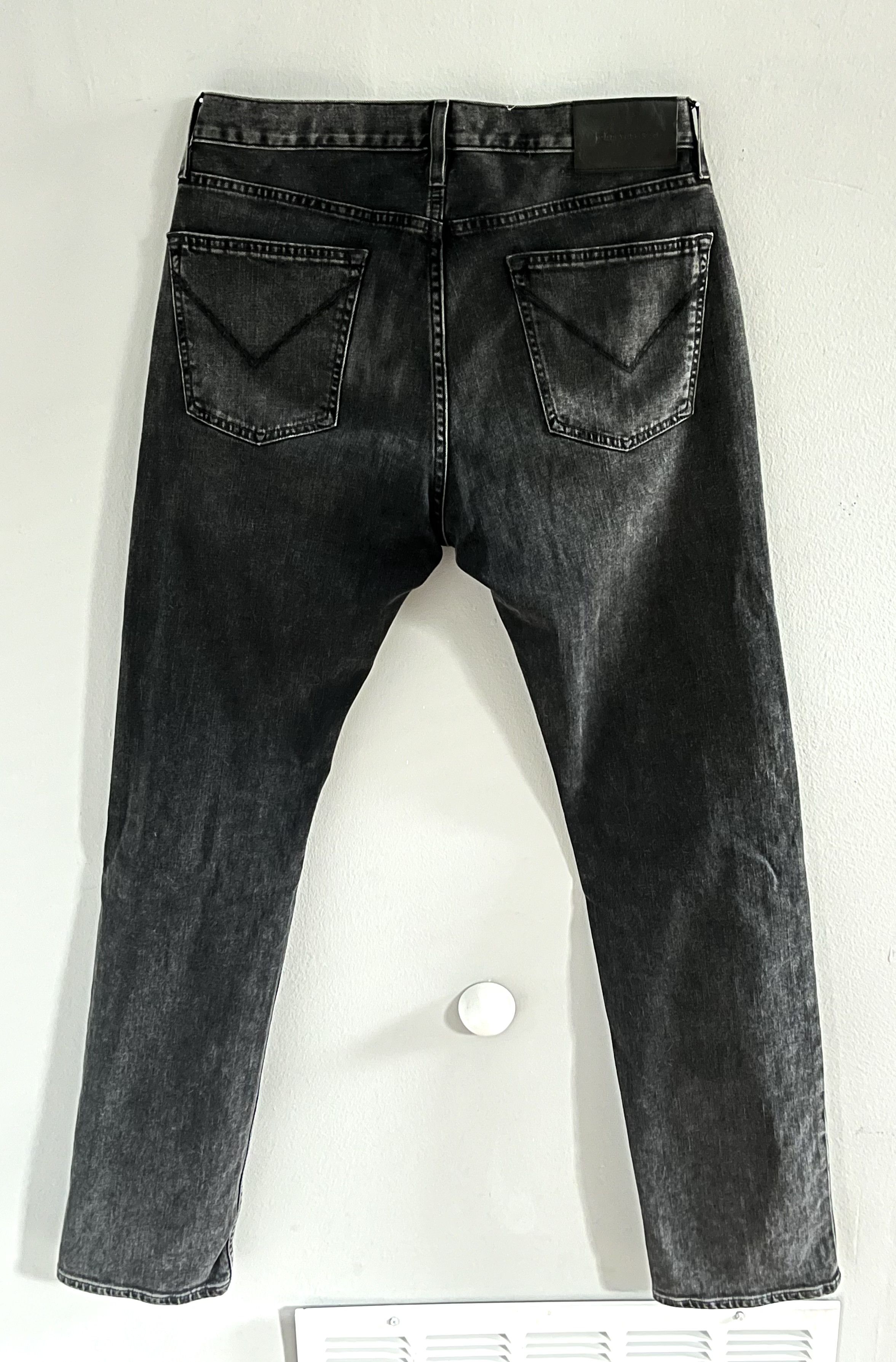 John Varvatos John Varvatos Skinny Black Denim - 34 Size US 34 / EU 50 - 2 Thumbnail