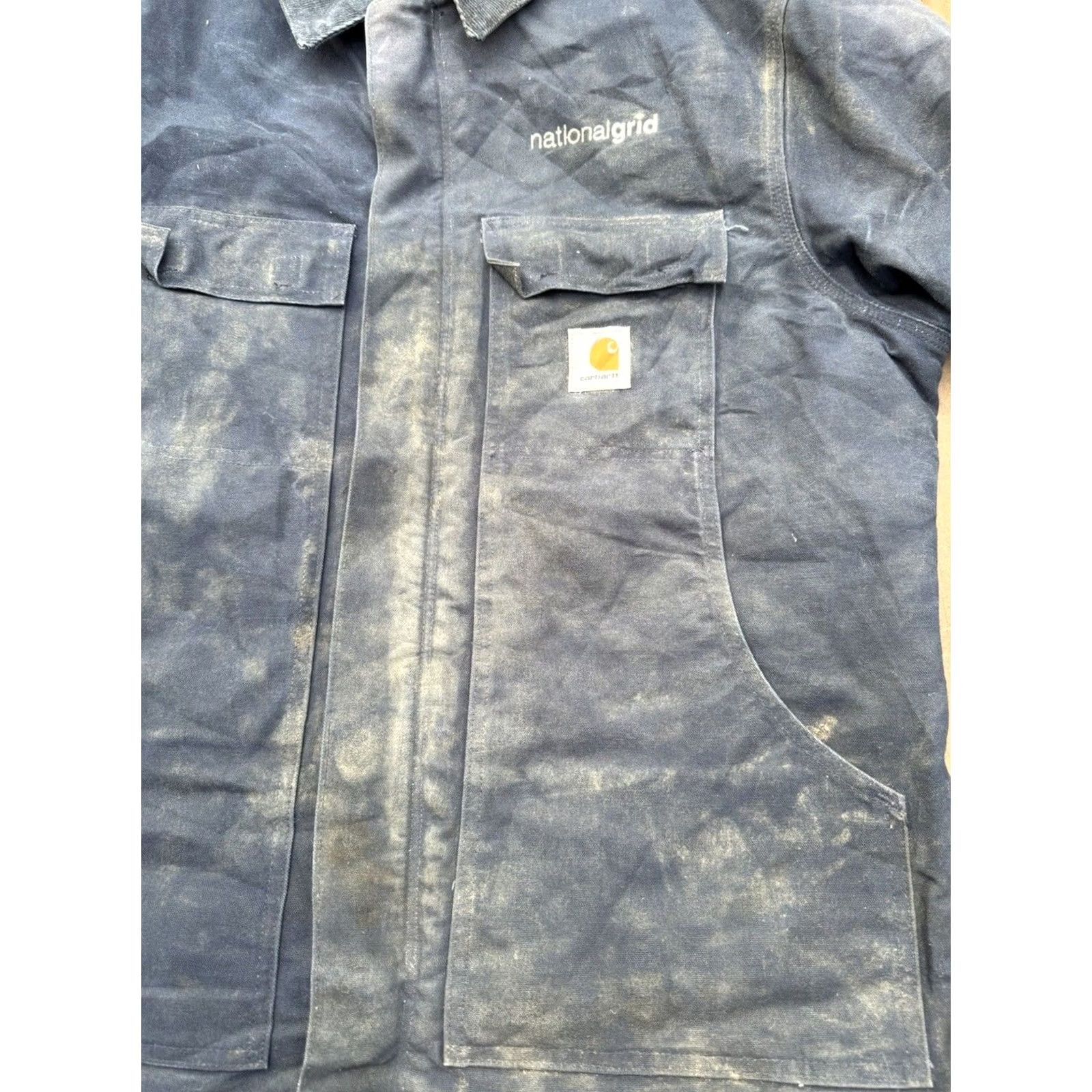 Carhartt VINTAGE Carhartt Jacket Mens XL Blue Quilt Lined Duck Arctic Coat Workwear Canvas Size US XL / EU 56 / 4 - 5 Thumbnail