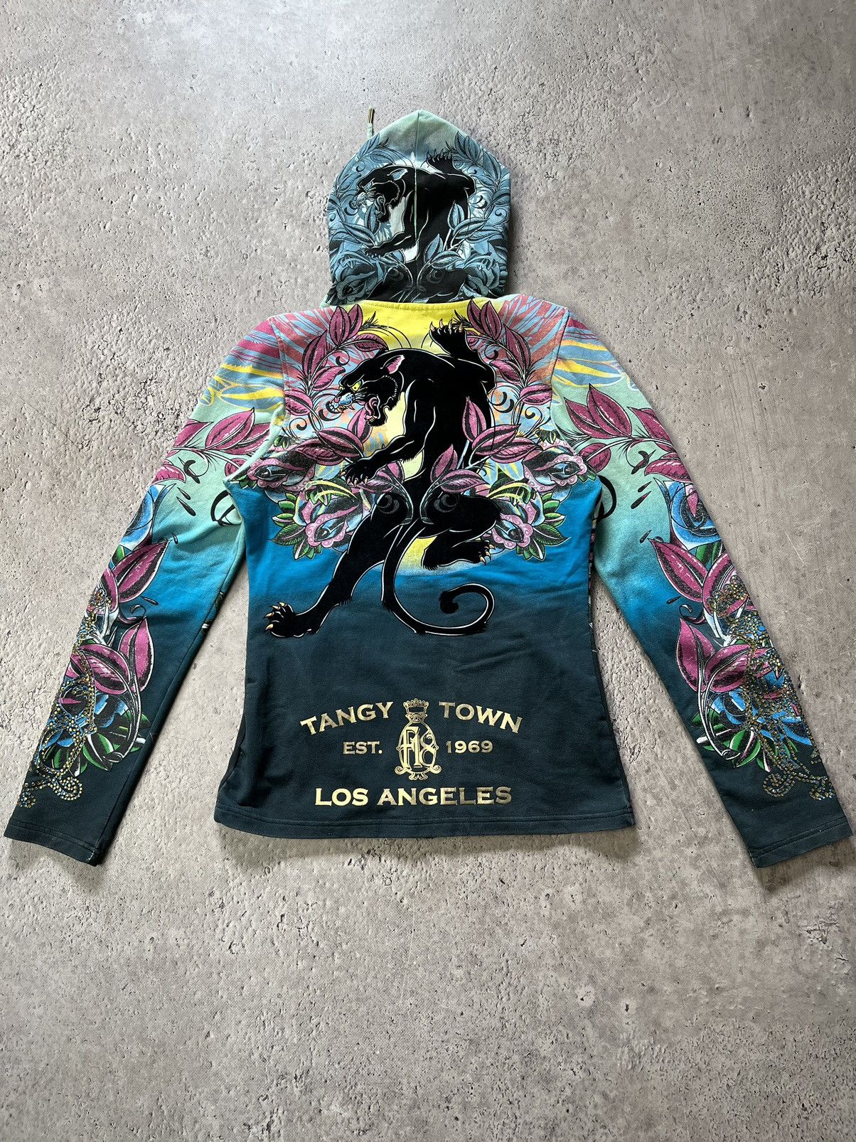 Christian Audigier × Ed Hardy × Vintage SALE💣💣 Ed Hardy Christian Audigier vintage zip hoodie black Size US S / EU 44-46 / 1 - 9 Thumbnail