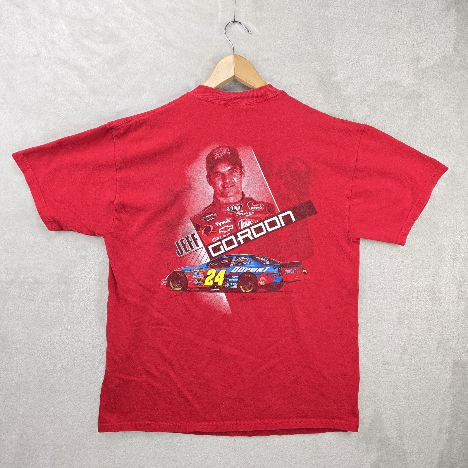 Winners Circle Vintage Jeff Gordon Winners Circle Mens Shirt Red NASCAR Size US L / EU 52-54 / 3 - 8 Thumbnail