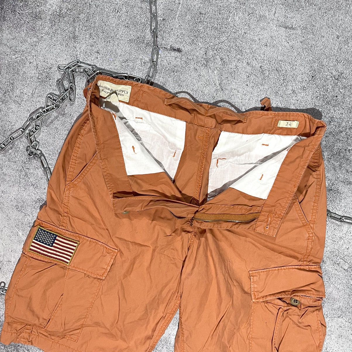Vintage Denim&Supply Ralph Lauren Cargo Shorts USA Size 32