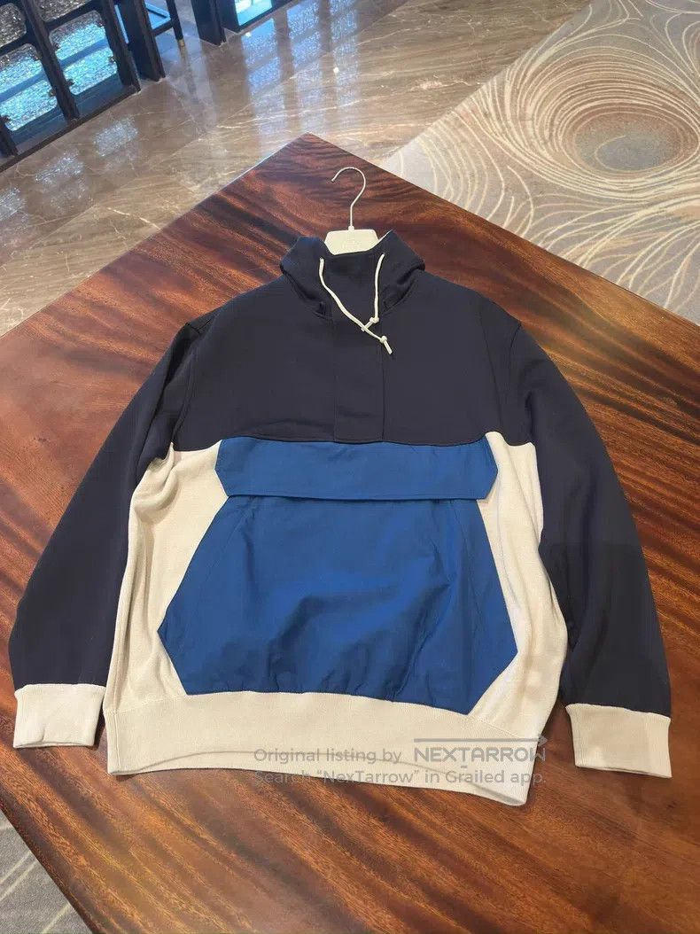 Loro Piana Loro Piana Cashmere Blend Sweater Hoodie Size L / US 10 / IT 46 - 3 Thumbnail