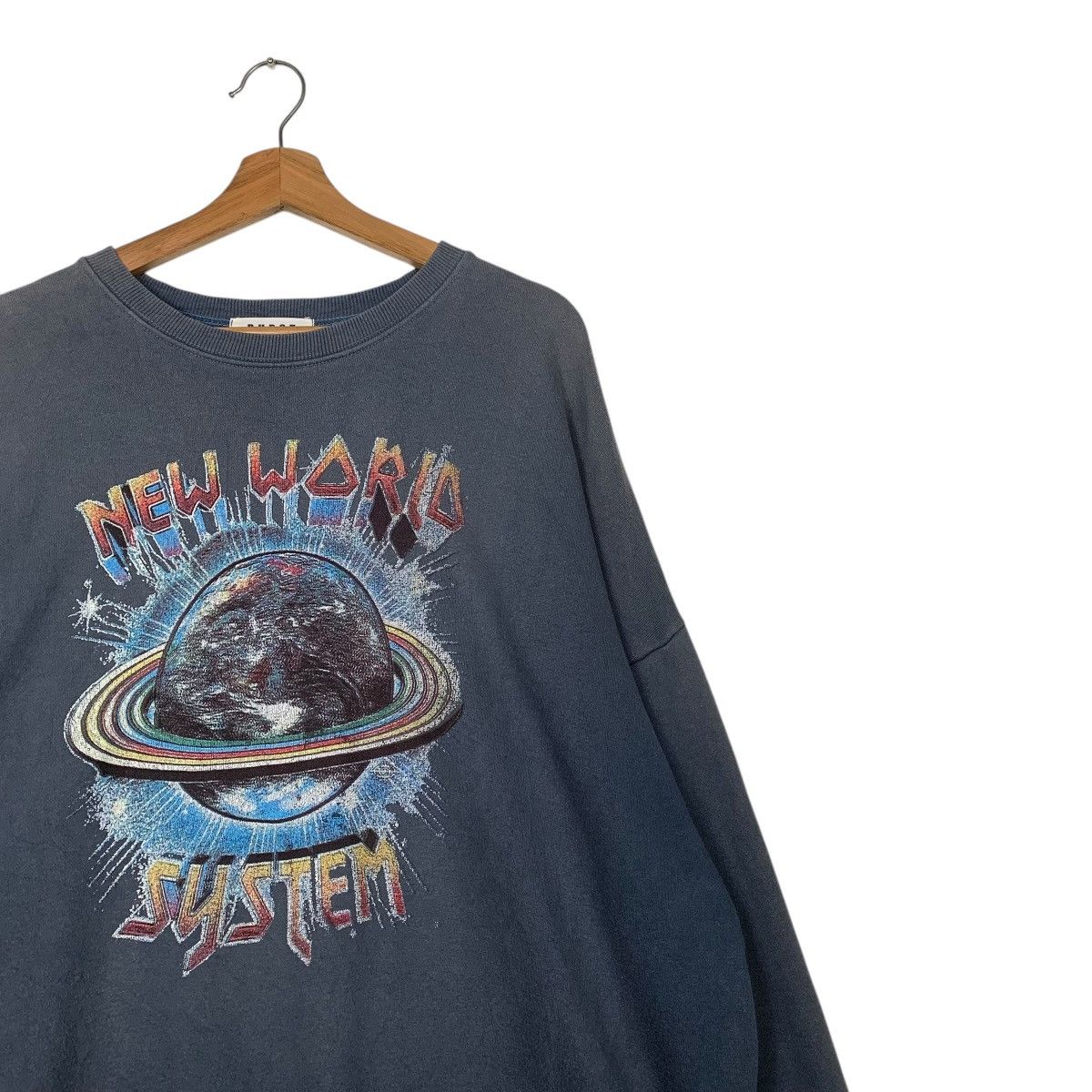 Japanese Brand New World System Crewneck Sweatshirt Size US M / EU 48-50 / 2 - 5 Thumbnail