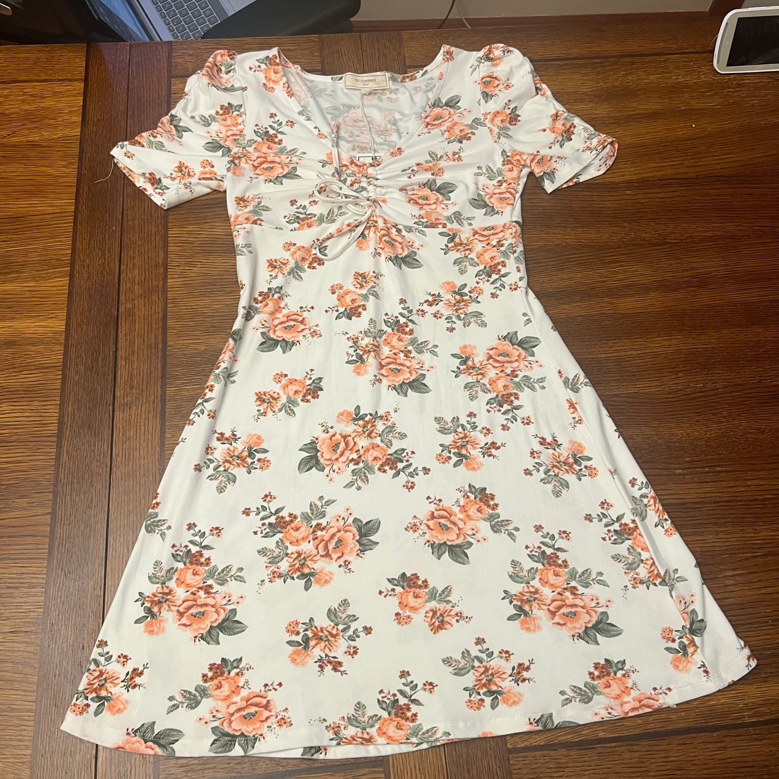 Other NWT No Comment LA Floral Cocktail Dress Medium Spring Size M / US 6-8 / IT 42-44 - 14 Thumbnail