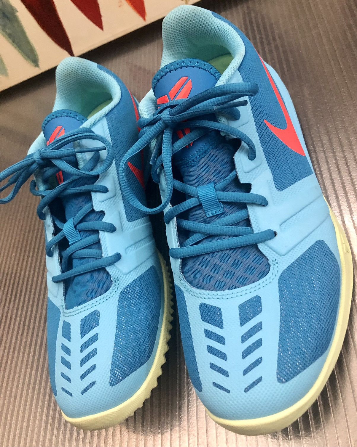 Nike kobe mentality 5 Clearwater 10US New w/o Box Size US 10 / EU 43 - 1 Thumbnail