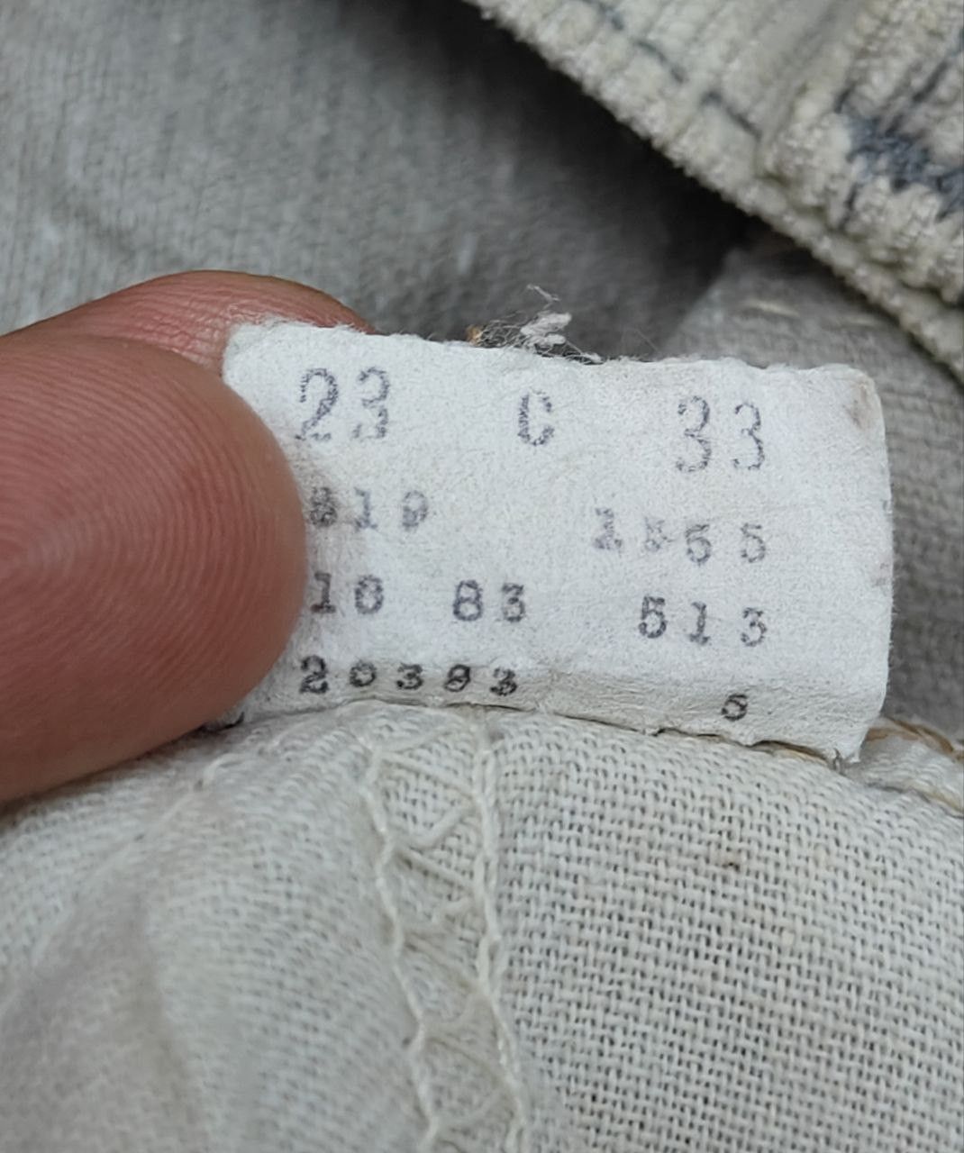 Levi's 70s Vintage Levi's Corduroy Pant Size US 33 - 8 Thumbnail