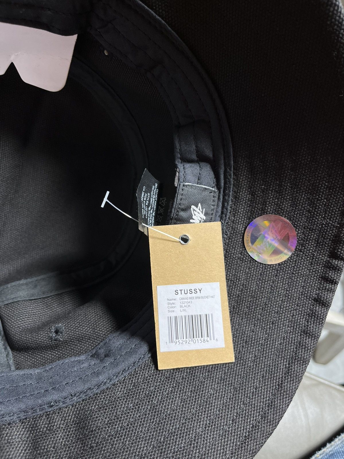 Stussy Stussy canvas wide brim bucket hat Size ONE SIZE - 5 Thumbnail