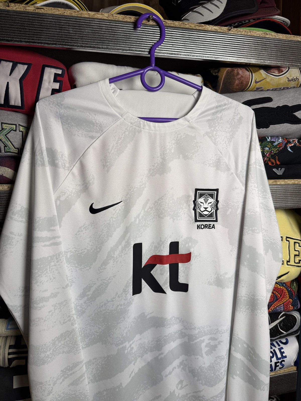Nike Nike Korea Long Sleeve Size US XL / EU 56 / 4 - 3 Thumbnail