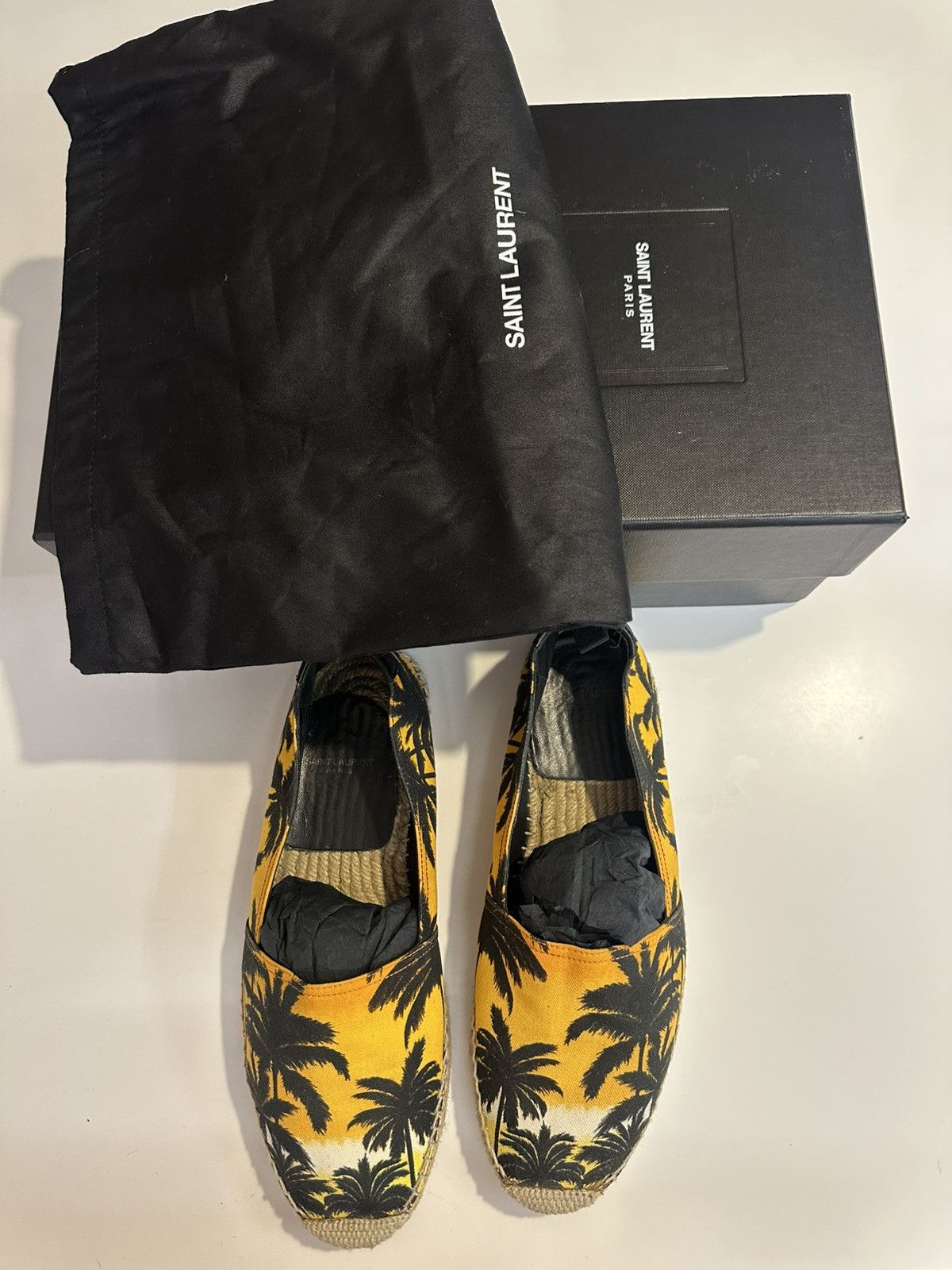 Saint Laurent Paris Palm Tree espadrilles Saint Laurent Paris Size US 8 / EU 41 - 6 Thumbnail