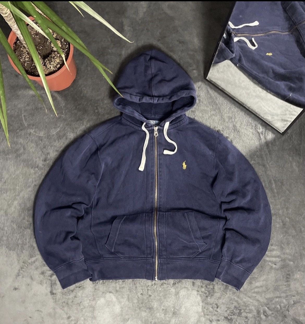 Polo Ralph Lauren Zip Hoodie Polo Ralph Lauren Vintage Drip Y2k