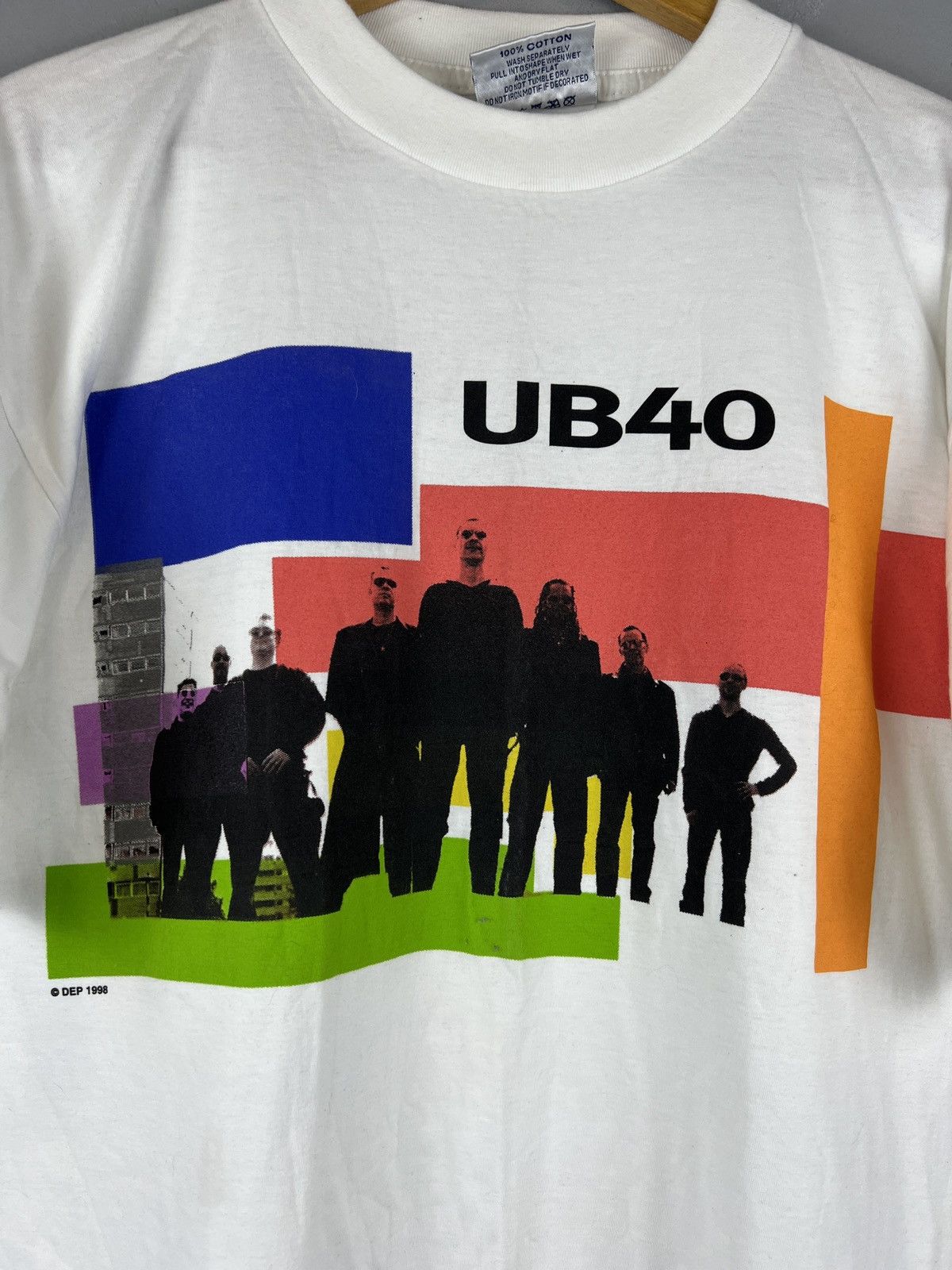 Band Tees Vintage UB40 1998 DEP licence tour tee 2 side print y2k Size US L / EU 52-54 / 3 - 2 Thumbnail