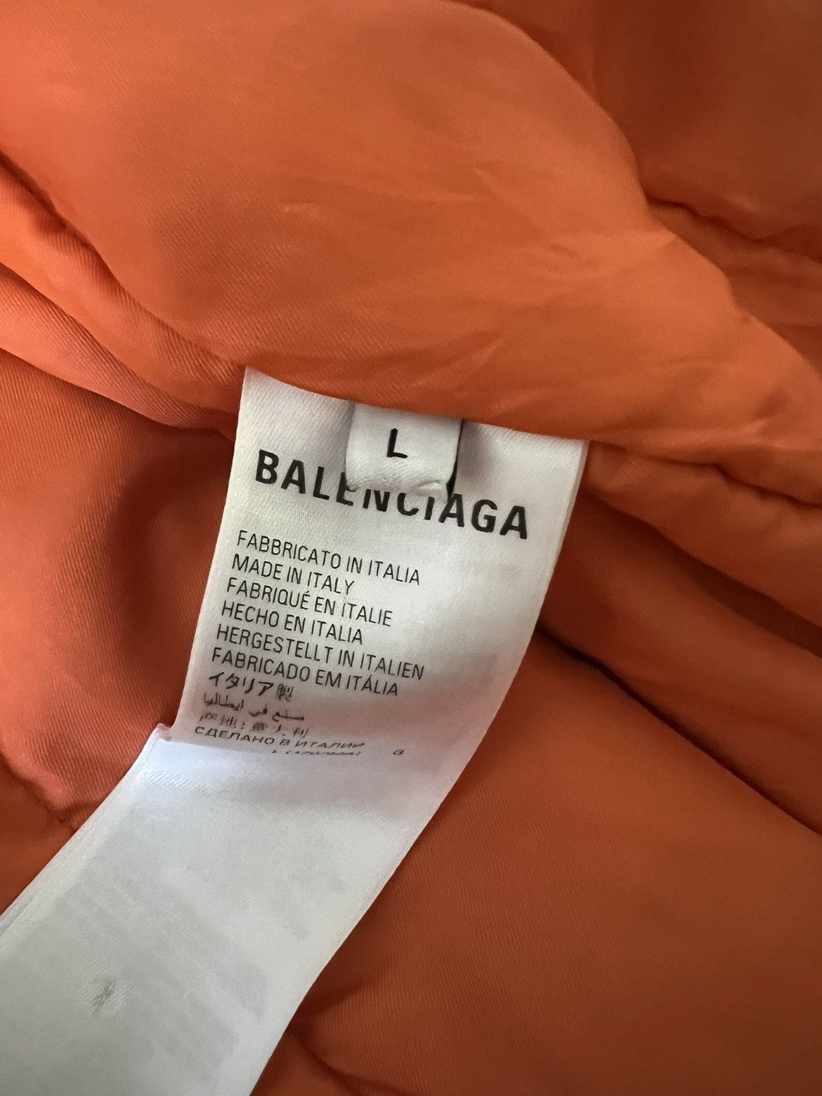 Balenciaga Balenciaga Shrunk Cropped Bomber Jacket Size US L / EU 52-54 / 3 - 14 Thumbnail