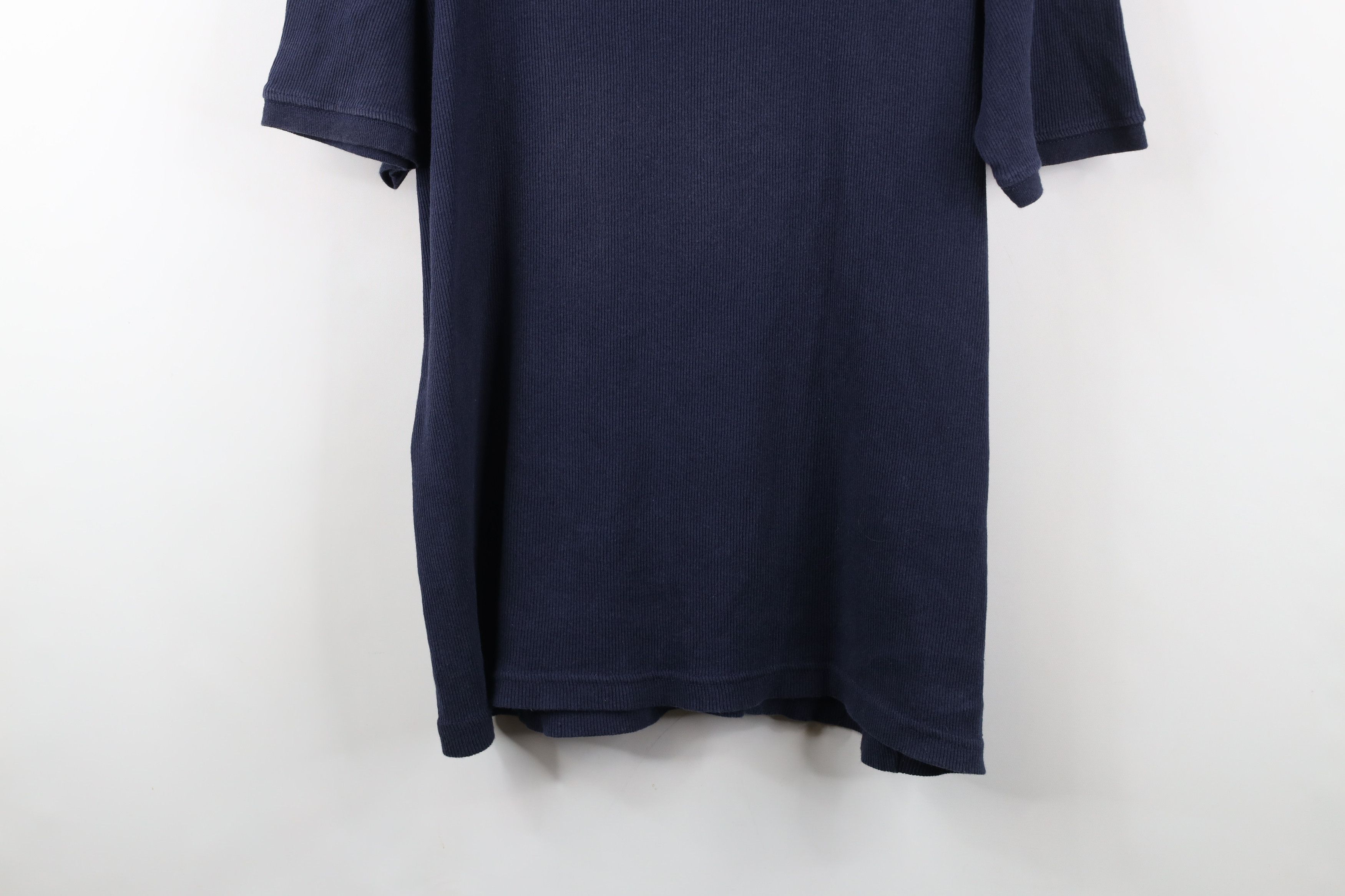 Vintage Vintage 90s Streetwear Ribbed Knit V-Neck Ringer T-Shirt Size US XL / EU 56 / 4 - 3 Thumbnail