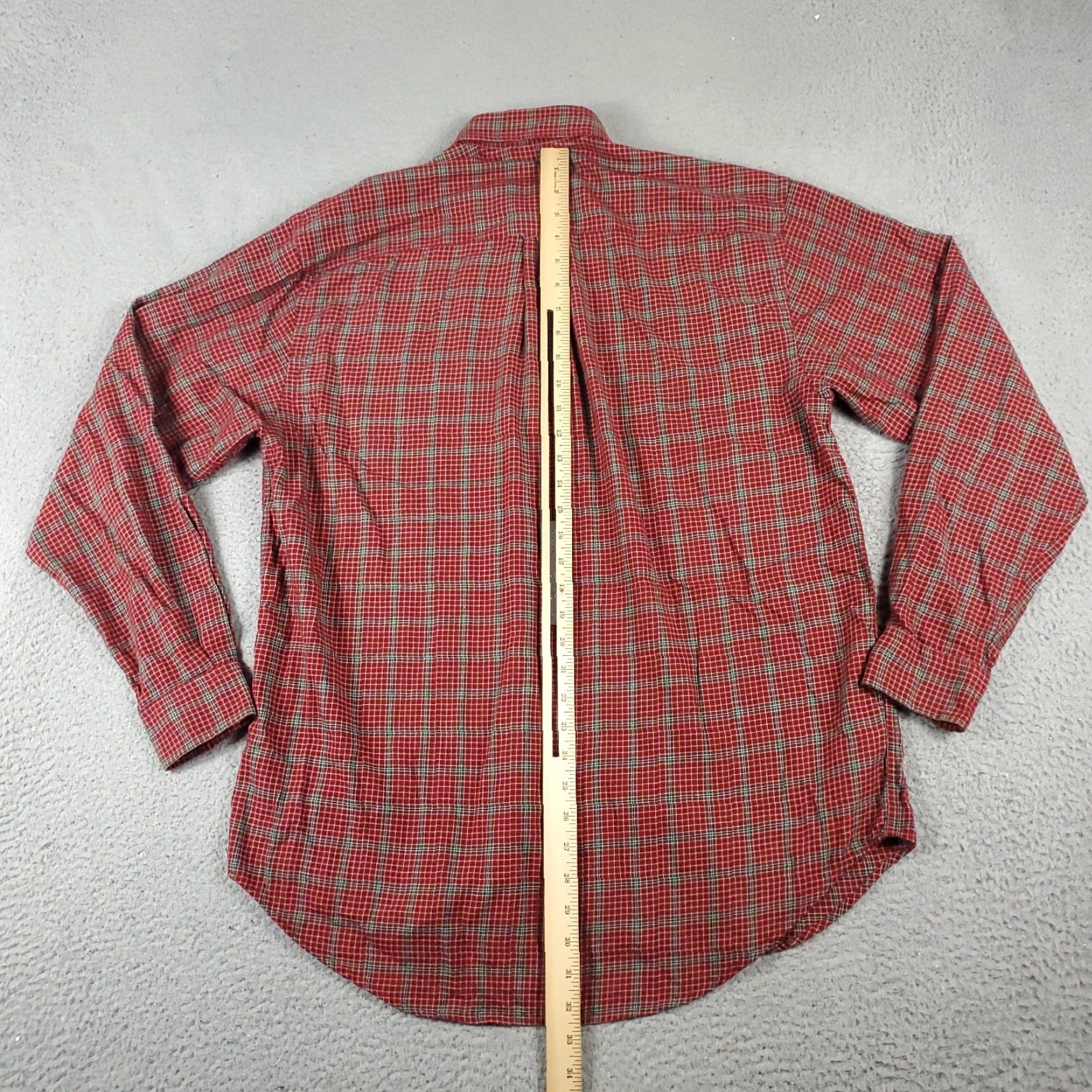 Nautica Nautica Shirt Mens Size Medium Red Plaid Casual Button Up Long Sleeve - Nautica Button-Up Shirt Mens M Red Plaid Casual Long Sleeve Size US M / EU 48-50 / 2 - 4 Thumbnail