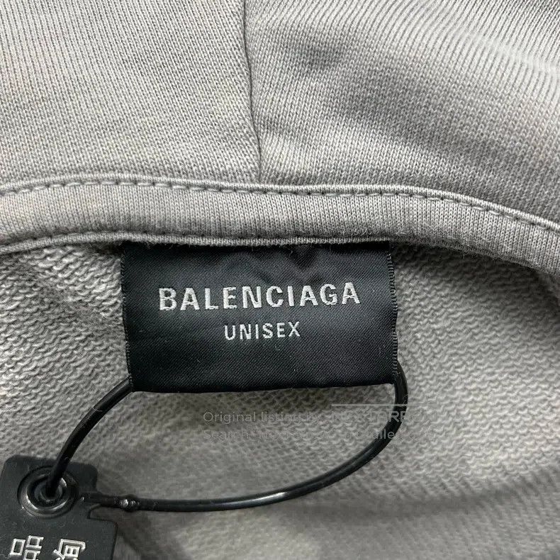 Balenciaga Balenciaga Multielement Printed Logo Destroyed Cement Grey Size US L / EU 52-54 / 3 - 6 Thumbnail