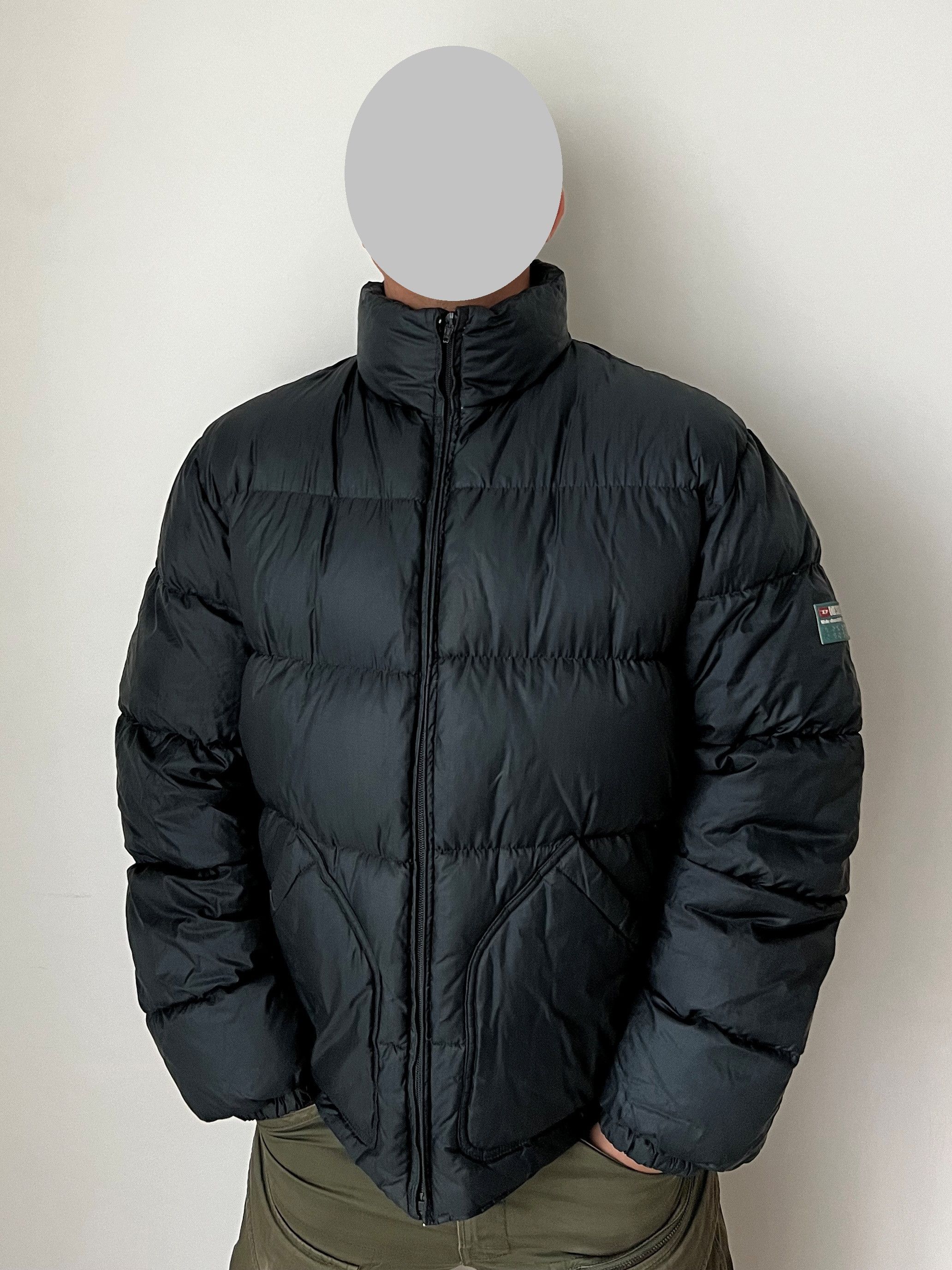 Diesel VINTAGE Y2K DIESEL DOWN PUFFER JACKET Size US XL / EU 56 / 4 - 4 Thumbnail