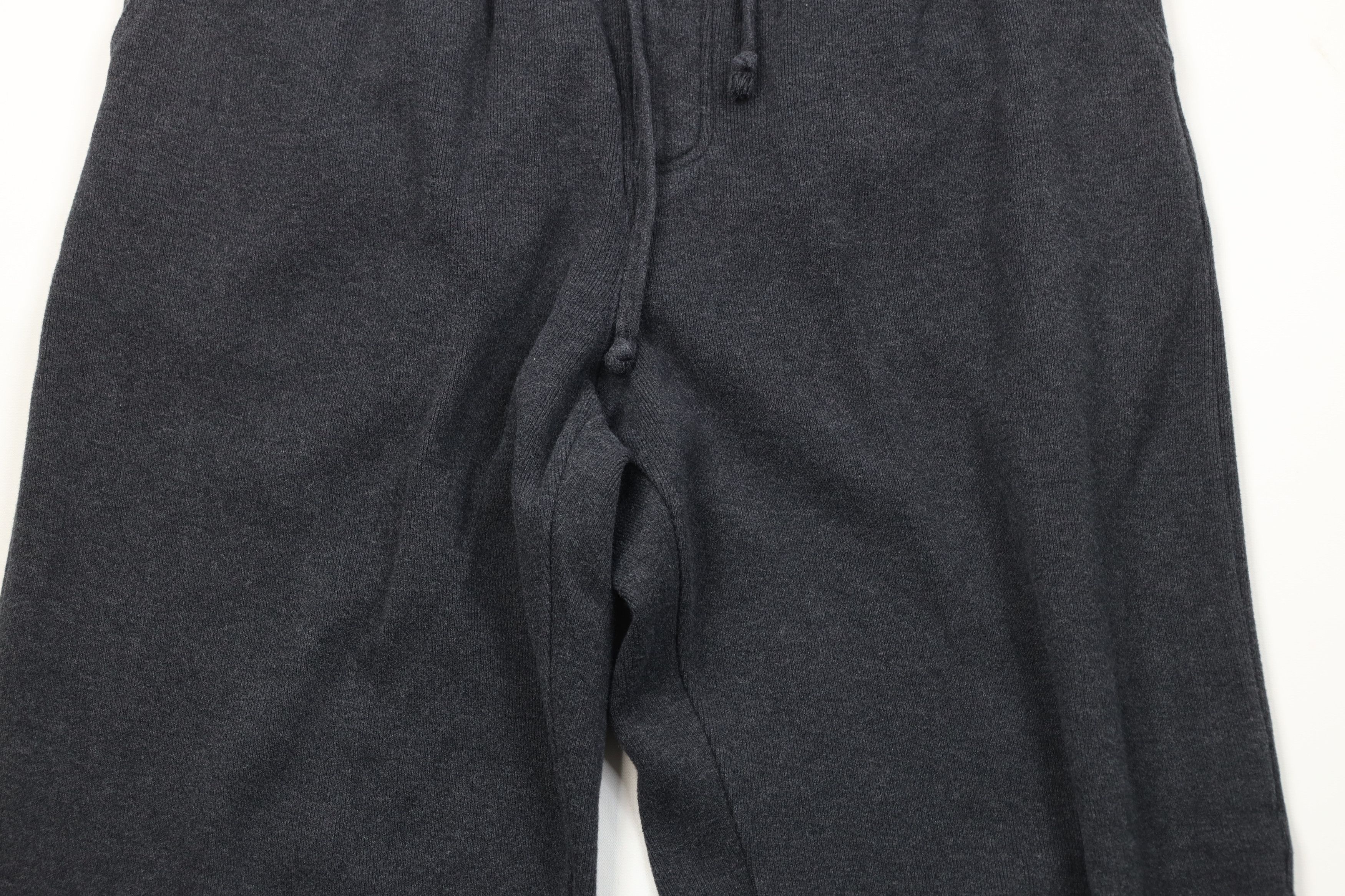 Lands' End Vintage 90s Lands End Cotton Ribbed Knit Wide Leg Pants Size US 36 / EU 52 - 3 Thumbnail