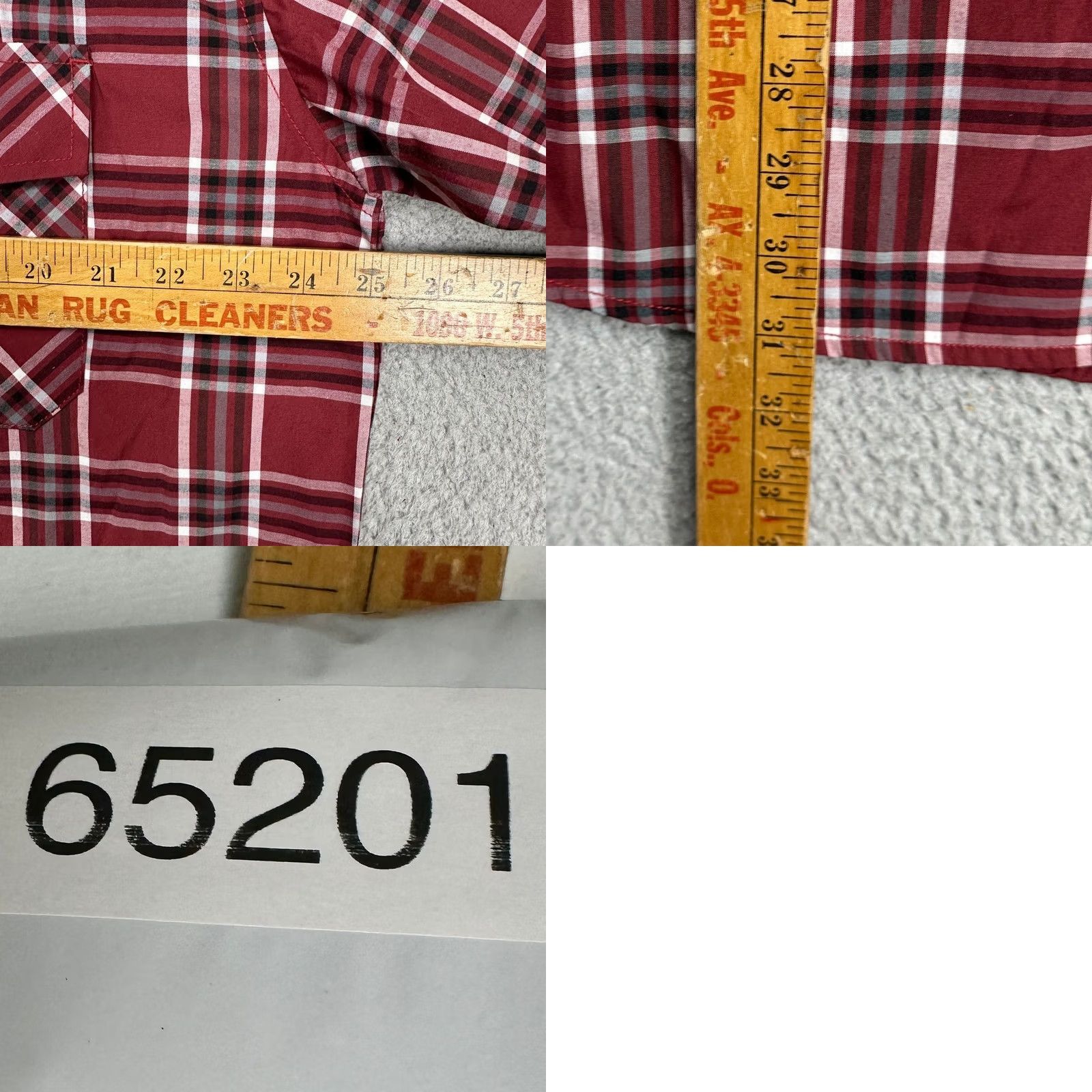 Vintage VINTAGE Coevals Club Pearl Snap Western Shirt Men XL Red Plaid Button Up Flap Pocket NEW Size US XL / EU 56 / 4 - 8 Thumbnail