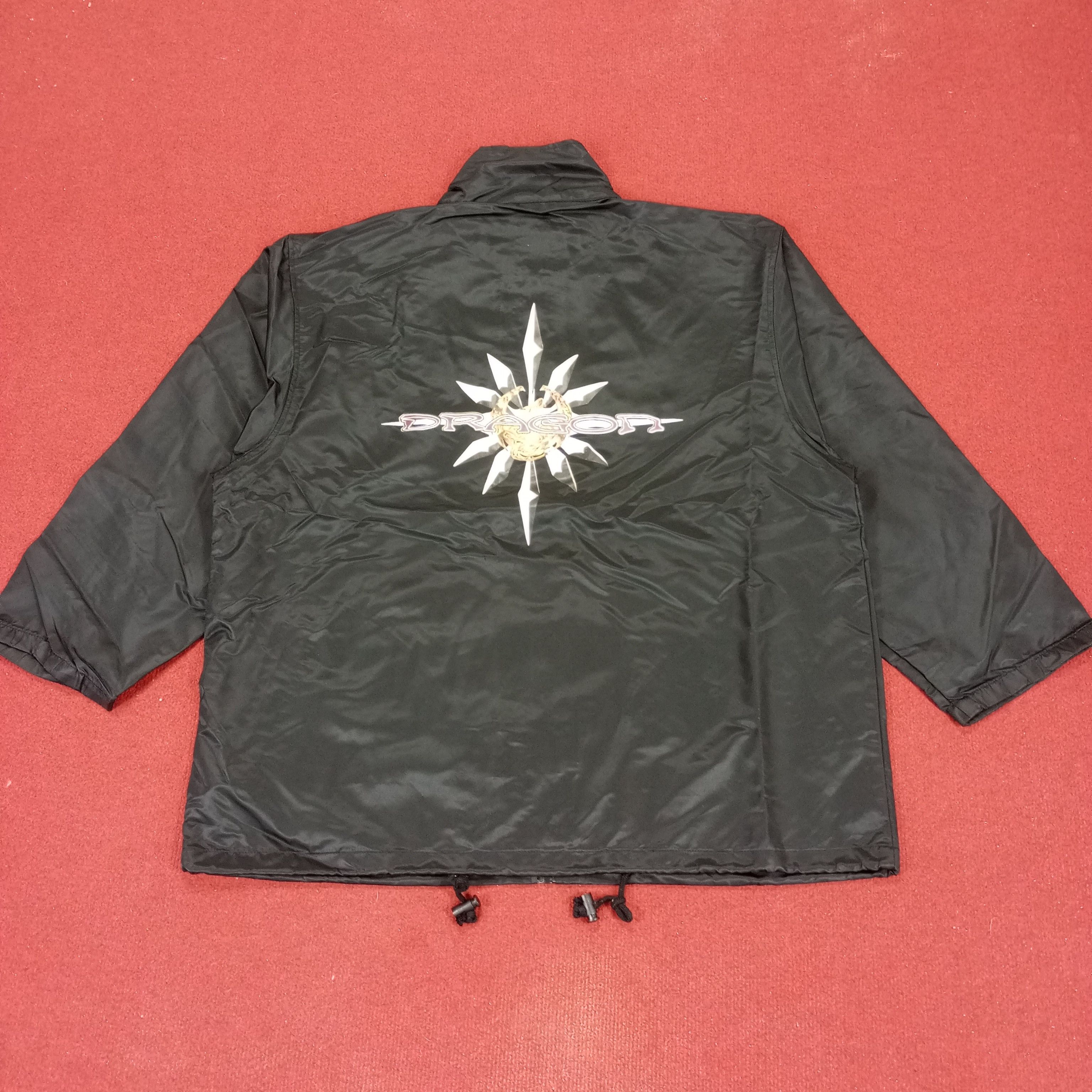 Vintage Dragon Skateboard Skater Style Windbreaker Jacket Size US XL / EU 56 / 4 - 1 Thumbnail
