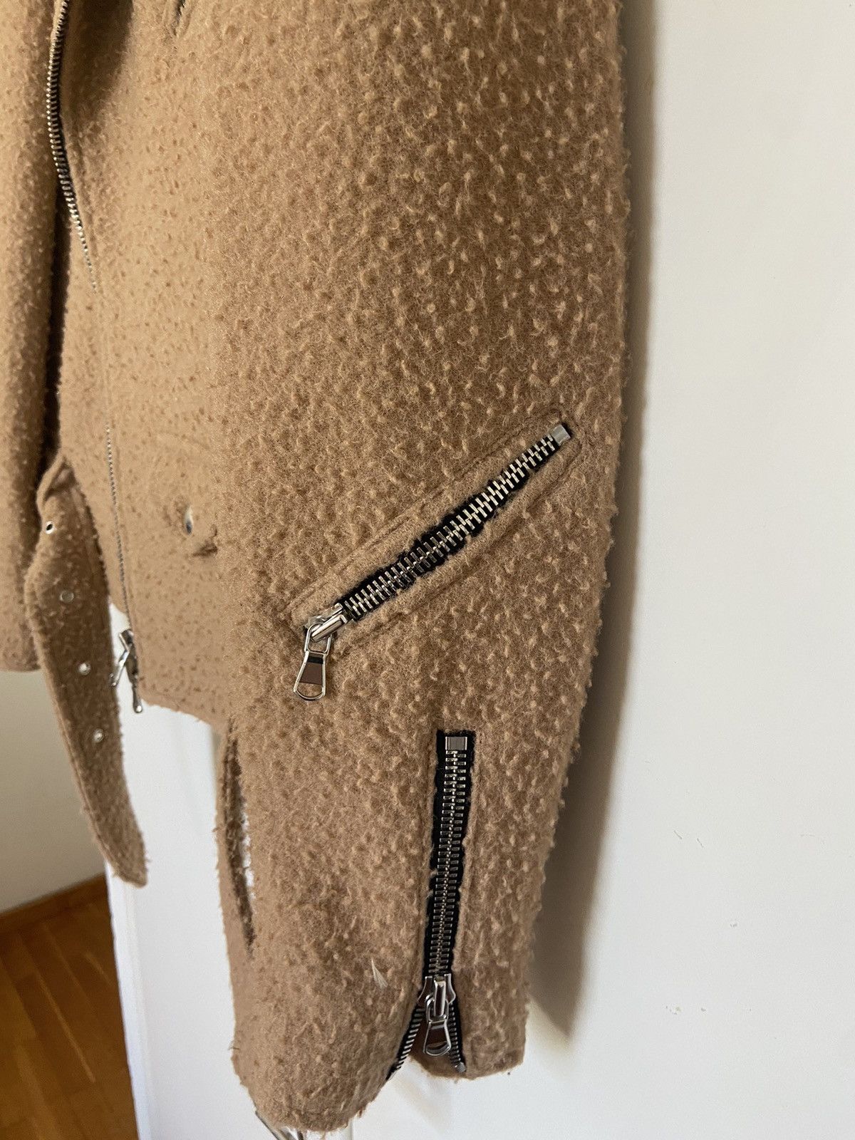Route des Garden Route Des Garden Rare Wool Biker Jacket Size US M / EU 48-50 / 2 - 7 Thumbnail