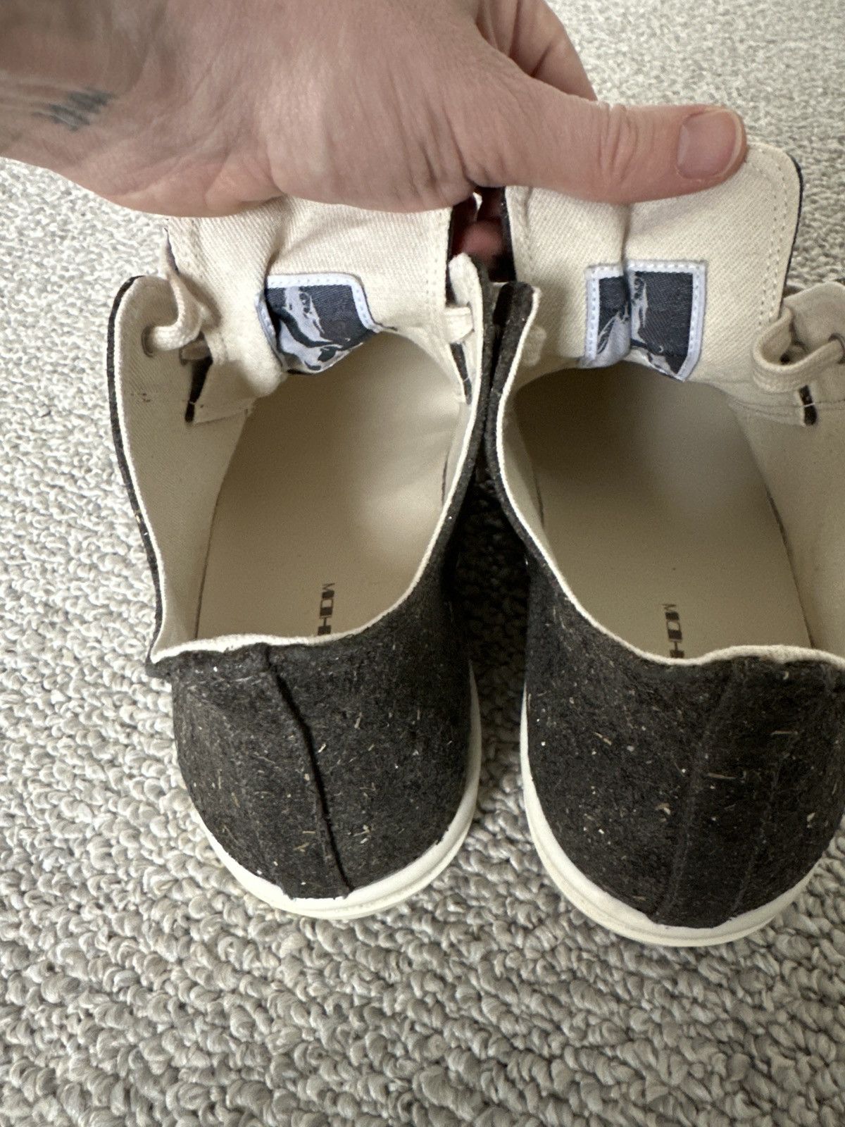 Rick Owens Drkshdw Ramones low seaweed Size US 10.5 / EU 43-44 - 8 Thumbnail