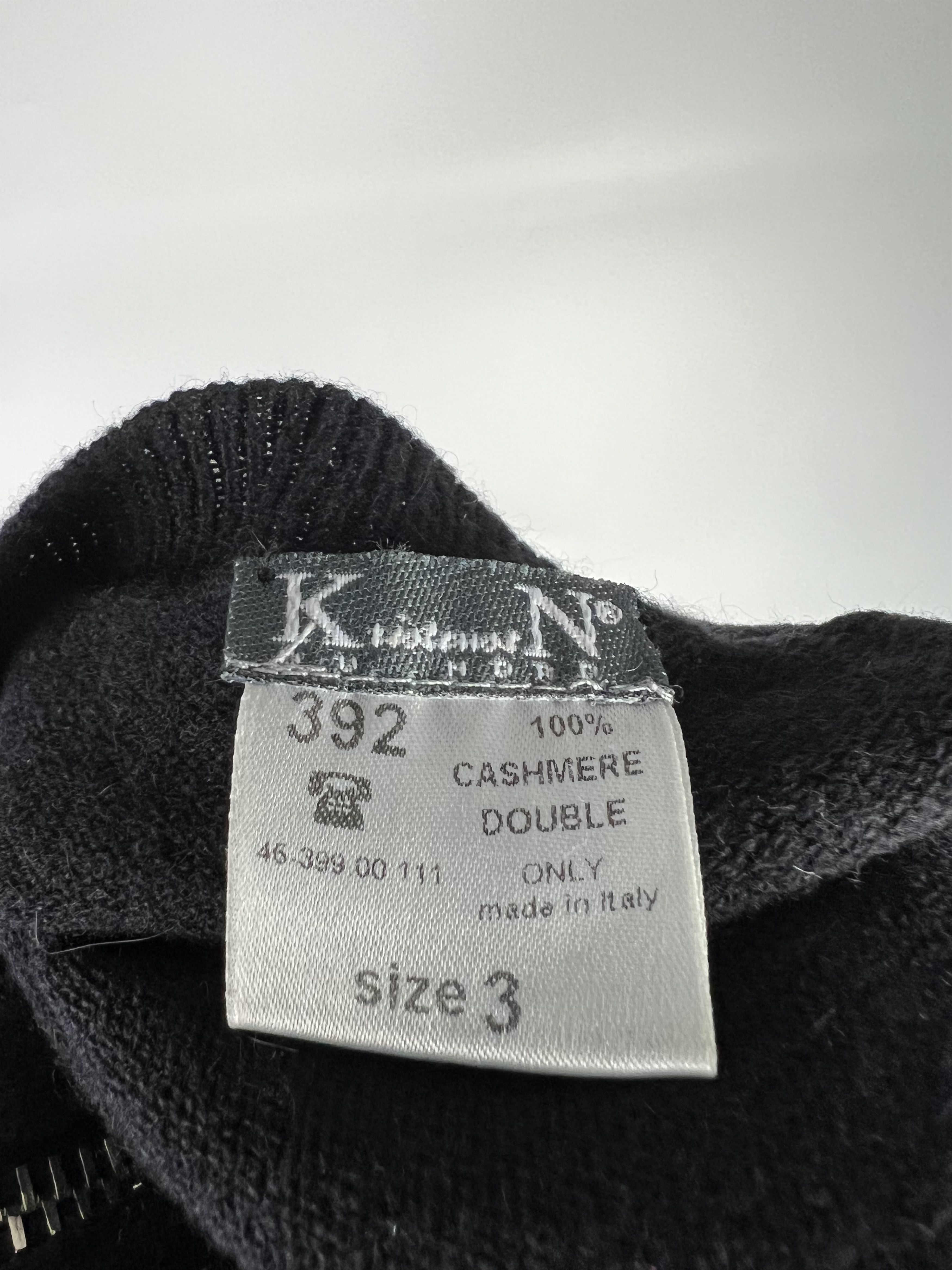 Other Kristensen Du Nord 100% Cashmere 1/4 Zip Tunic Dress Size 3 Size L / US 10 / IT 46 - 7 Thumbnail