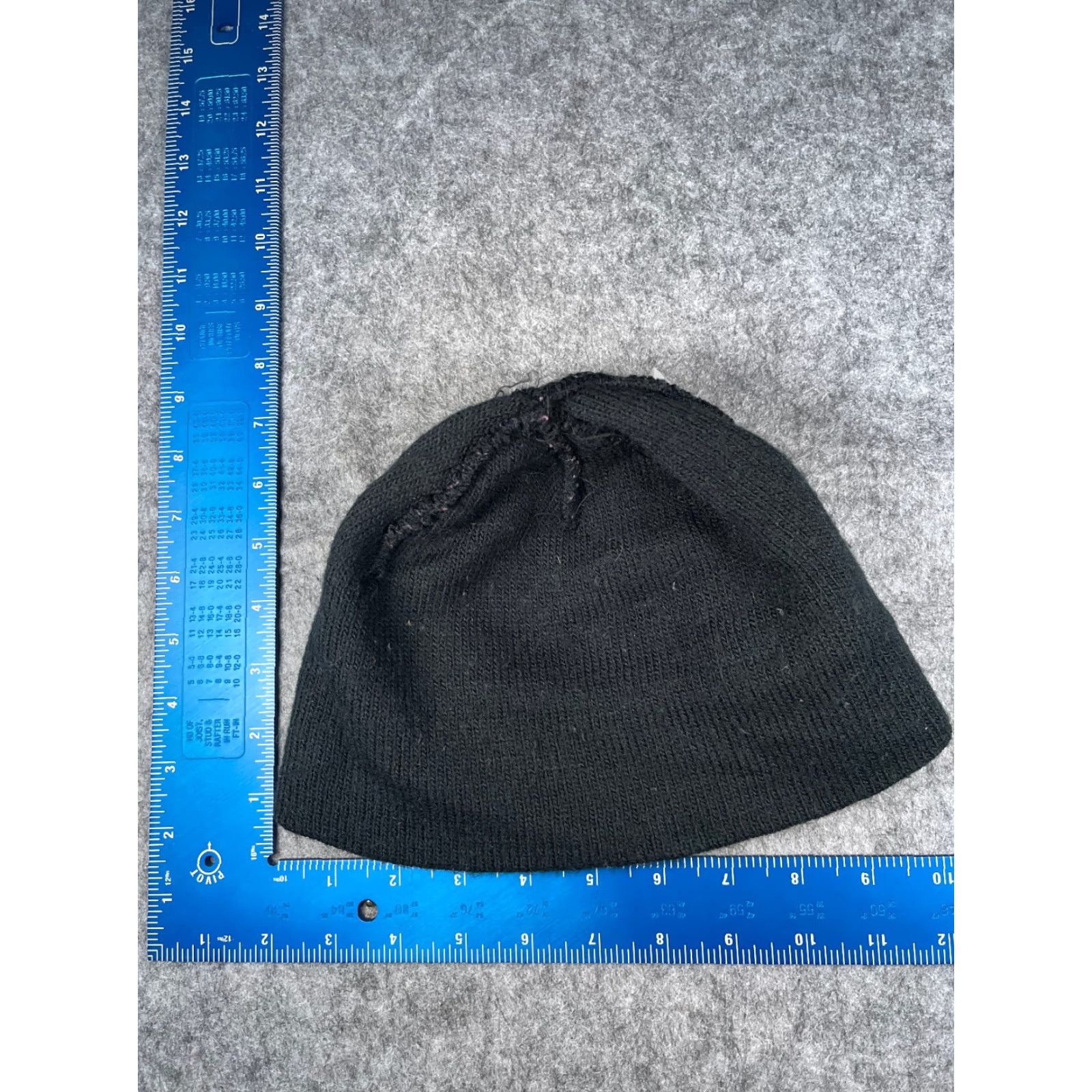 Walmart Walmart Beanie Toque Women Black White Stripe Knit 100% Acrylic Ski One Size Size ONE SIZE - 4 Thumbnail