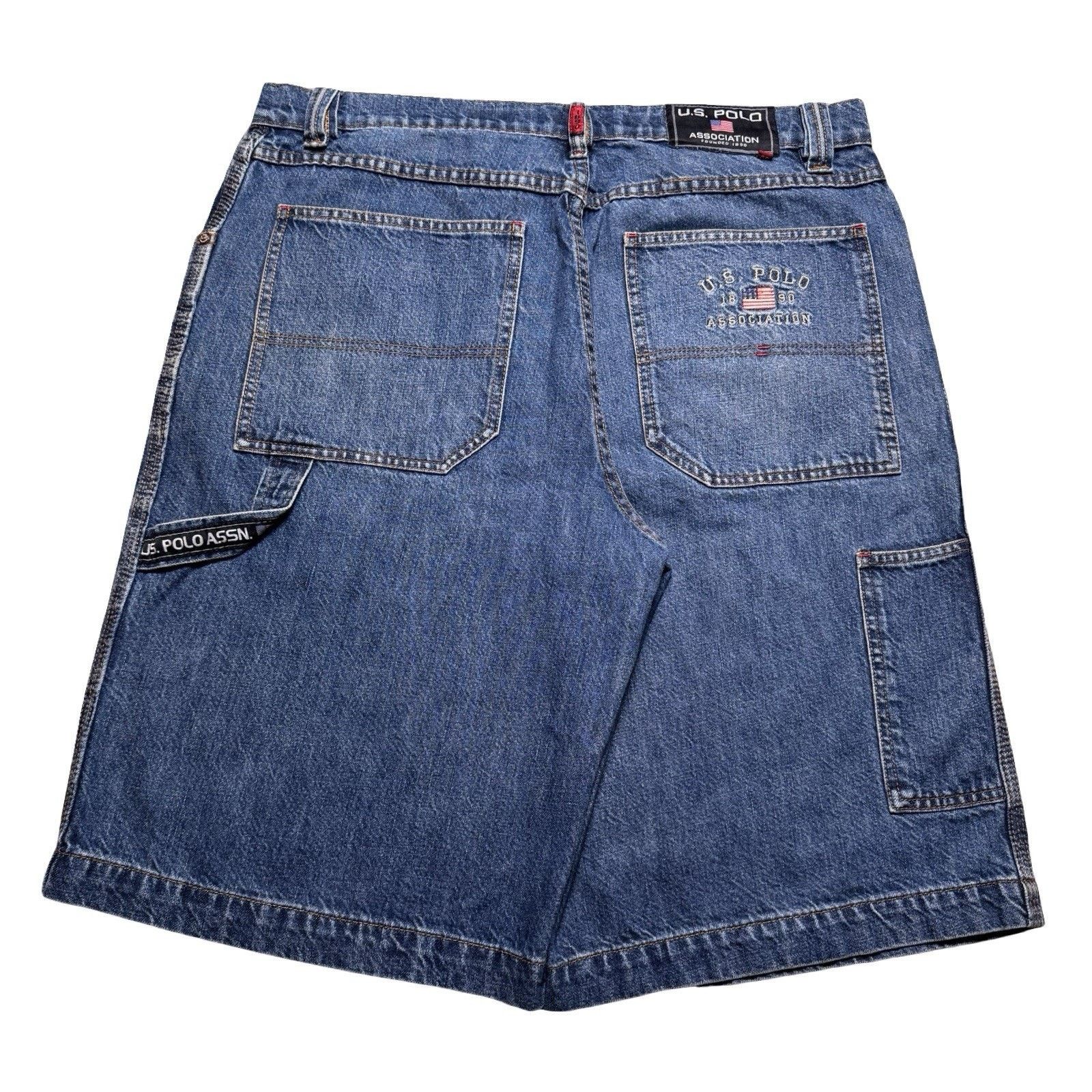 U.S. Polo Assn. U.S. Polo Assn Baggy Carpenter Jorts Mens 38 Denim Shorts Size US 38 / EU 54 - 1 Thumbnail
