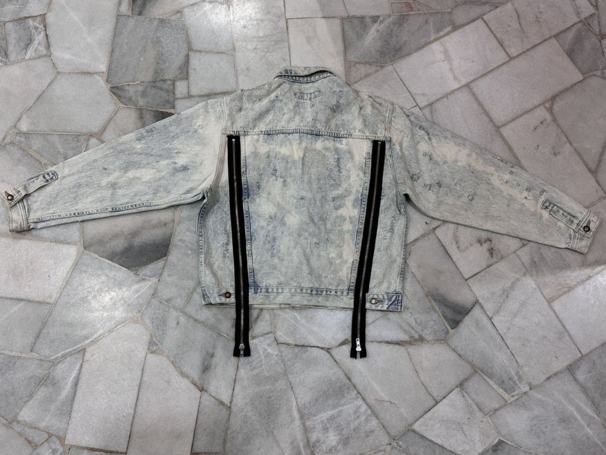Denime Japanese Brand Denime Jacket Zipper Distressed Design Size US M / EU 48-50 / 2 - 2 Thumbnail