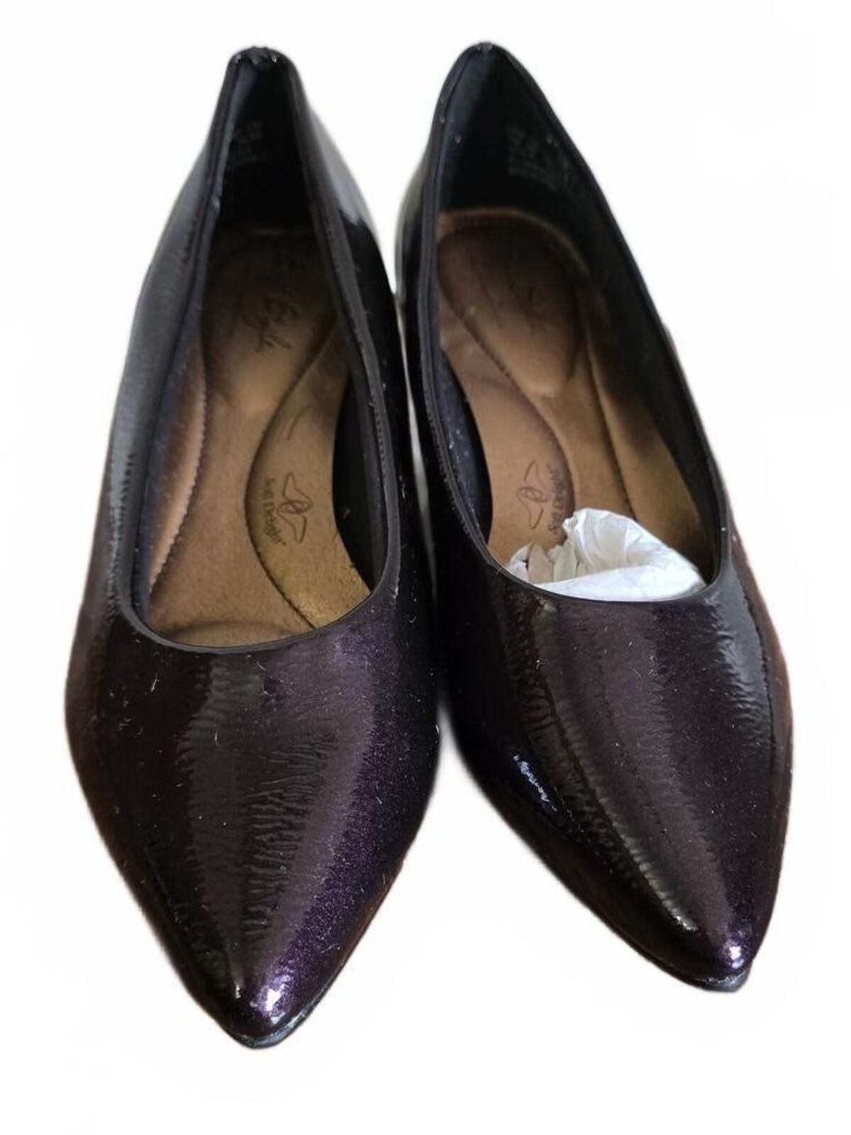 Other Soft Style Womens Pointed Toe Low Heel Burgandy Pumps Size 7 Size US 7 / IT 37 - 4 Thumbnail